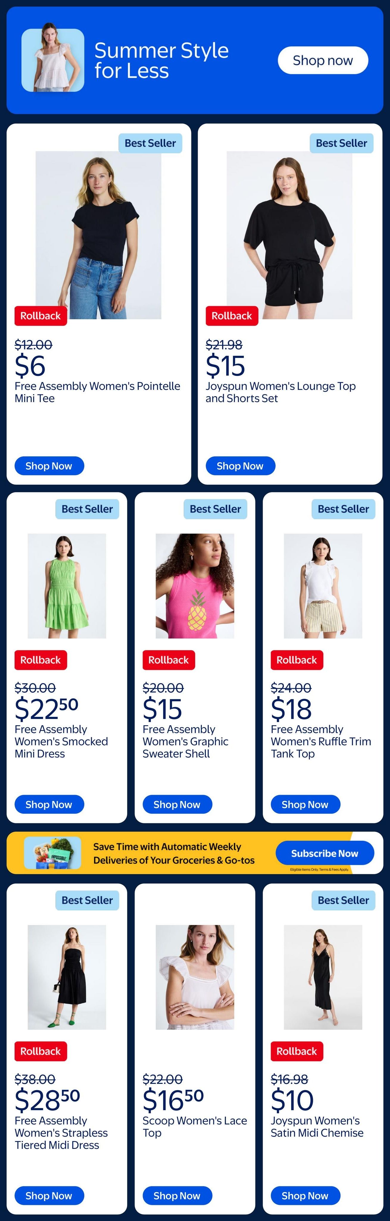 Walmart Weekly Ad August 12 - 18, 2026