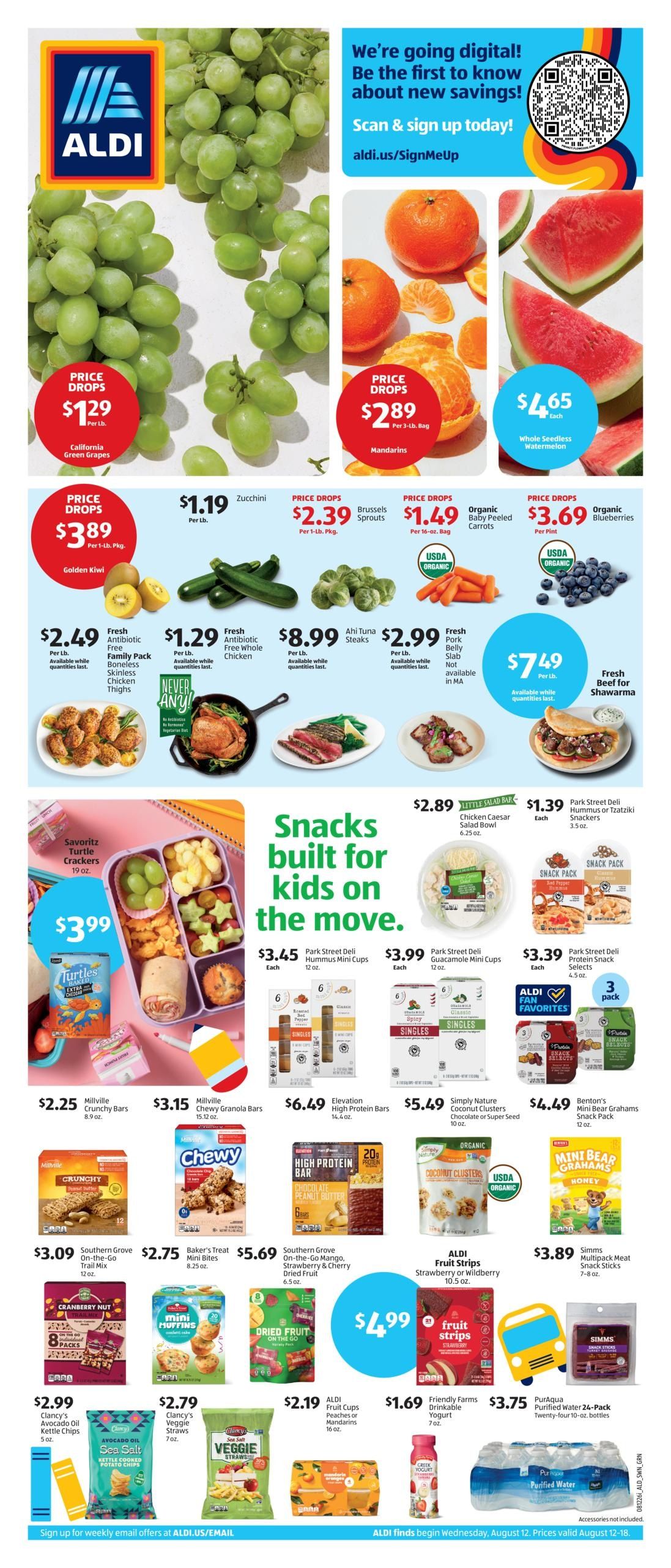 ALDI (CT, MA, RI, VT) Weekly Ad August 12 - 18, 2026