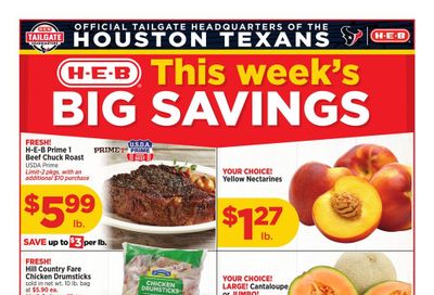 H-E-B (Westlake–Sulphur Area, LA) Weekly Ad August 12 - 18, 2026