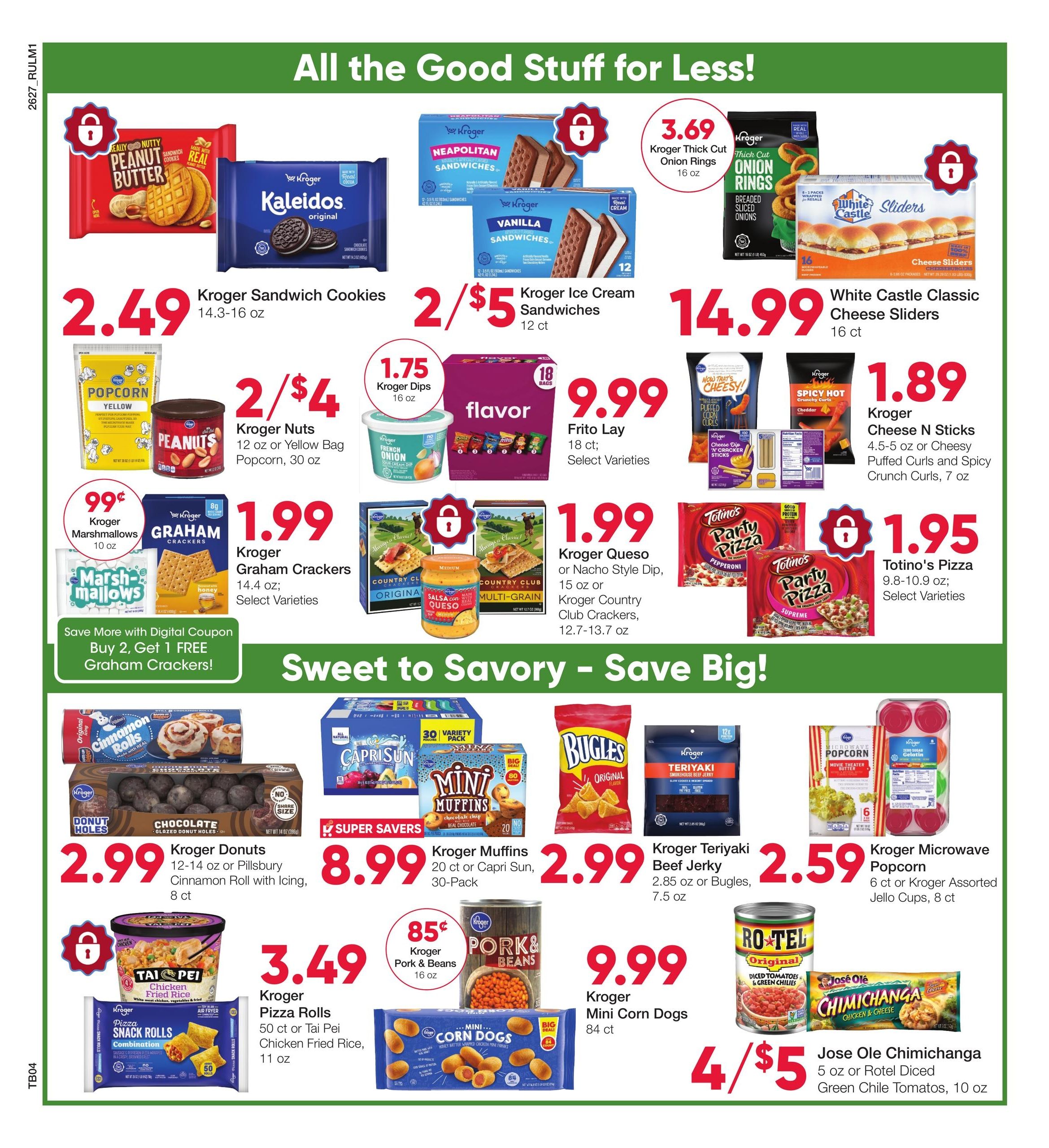 Ruler Foods (Terre Haute–Riley Area, IN) Weekly Ad August 5 - 18, 2026