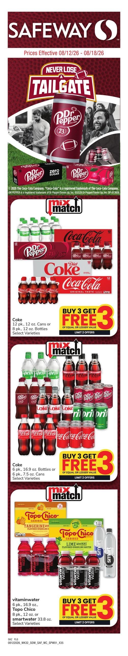 Safeway (Rio Rico-Safford Area, AZ) Weekly Ad August 12 - 18, 2026