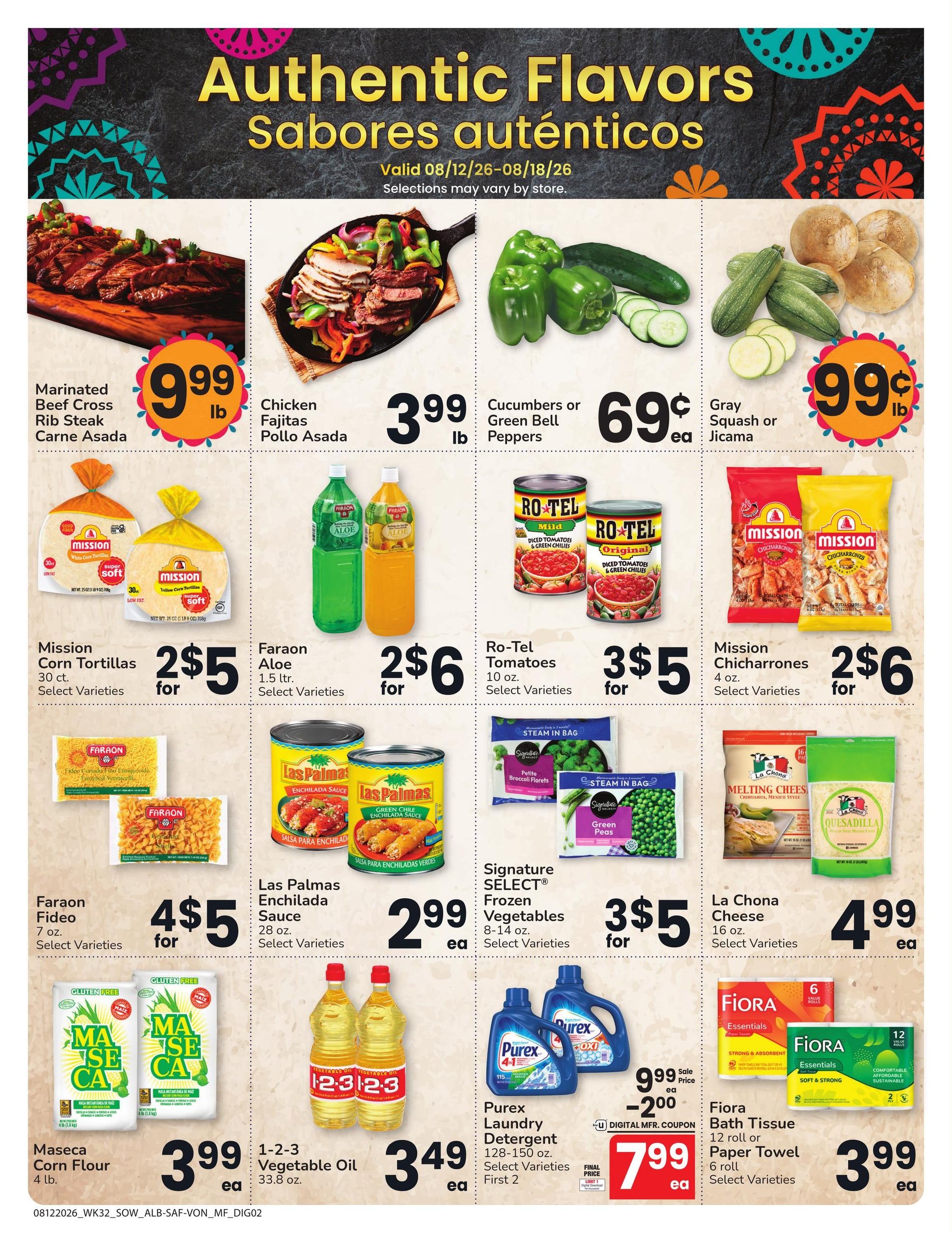 Safeway (Rio Rico-Safford Area, AZ) Weekly Ad August 12 - 18, 2026