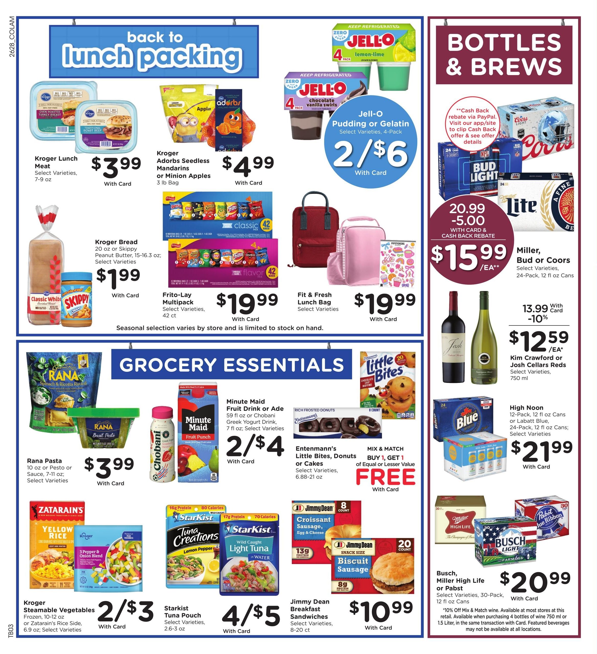 Kroger (Bridgewater Area, MI) Weekly Ad August 12 - 18, 2026