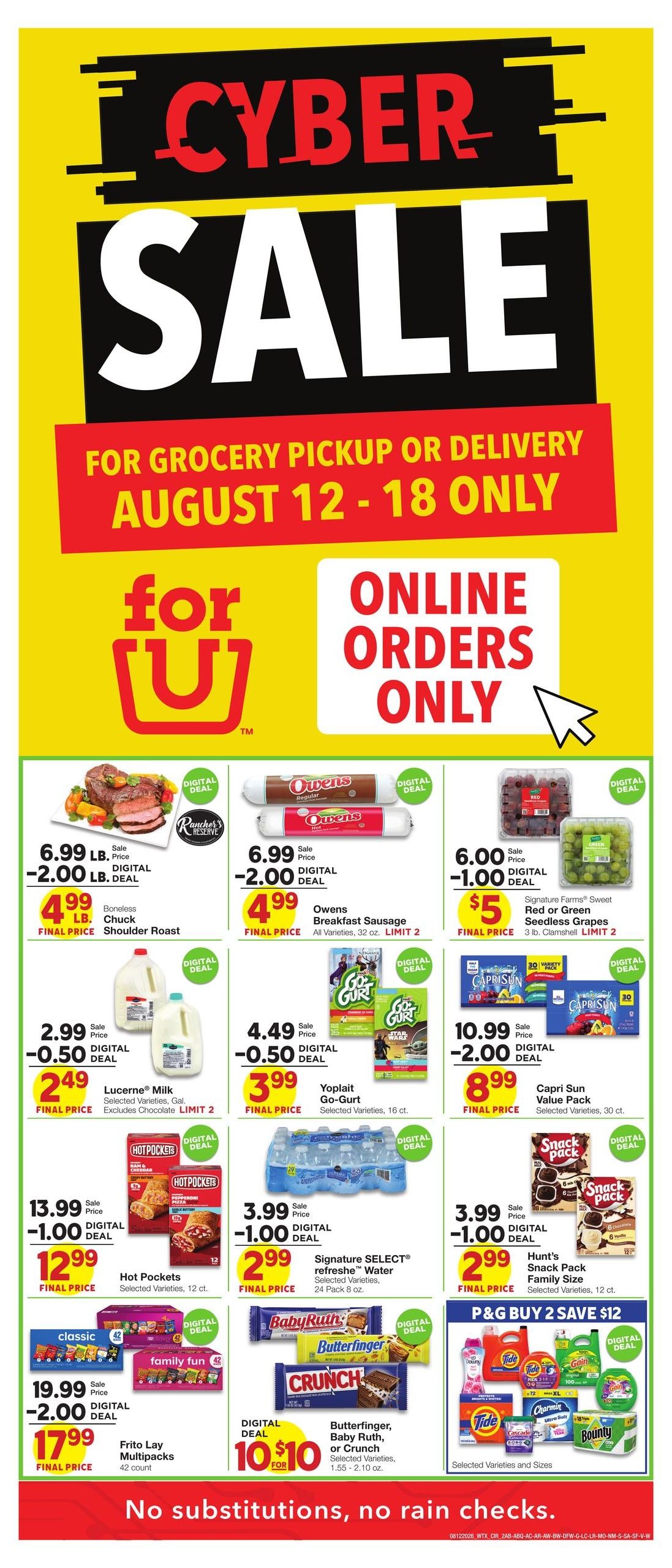 Market Street (San Jose-Santa Fe Area, NM) Weekly Ad August 12 - 18, 2026