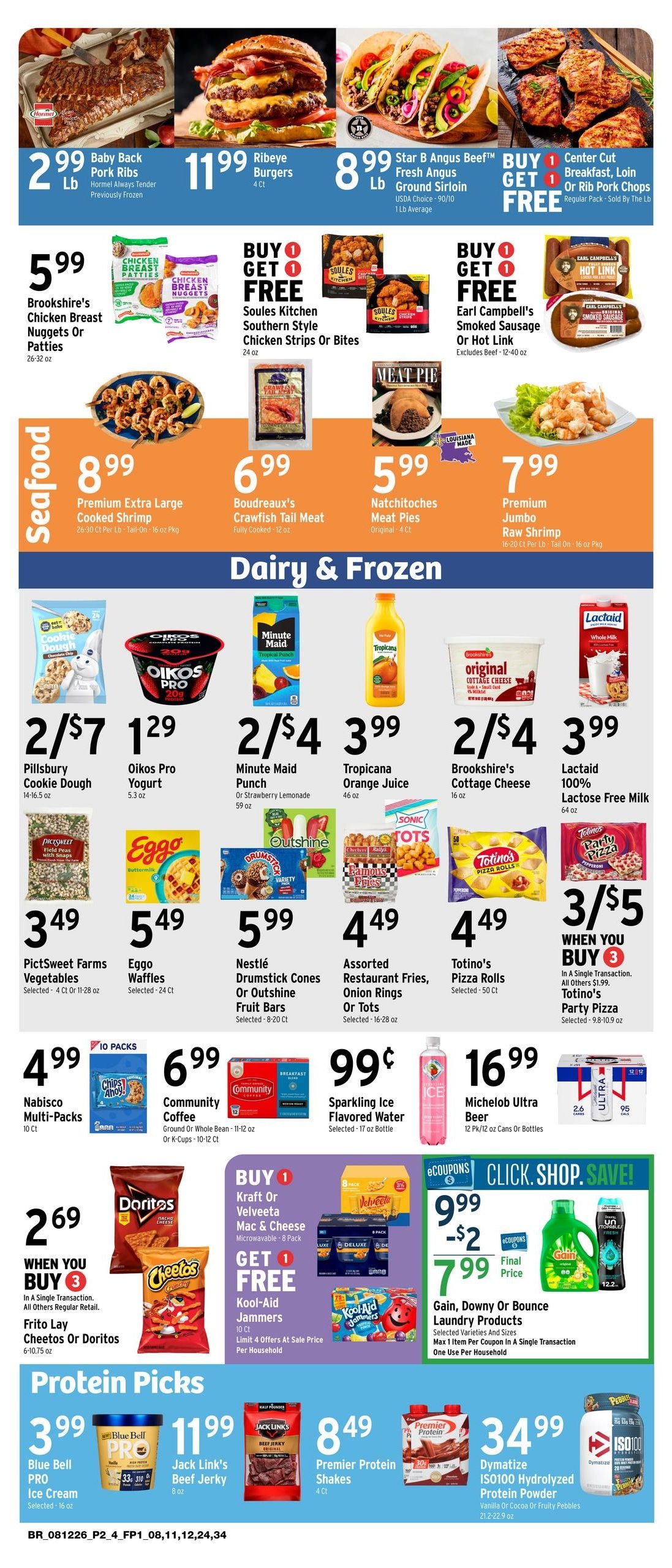 Brookshire's (Monroe–Fairbanks Area, LA) Weekly Ad August 12 - 18, 2026