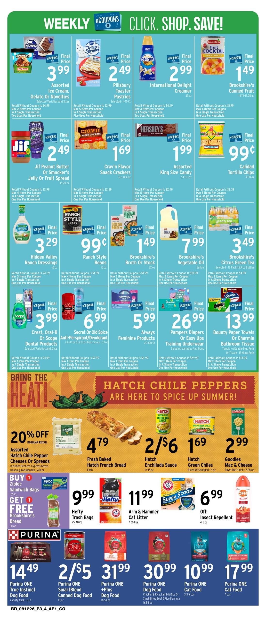 Brookshire's (Monroe–Fairbanks Area, LA) Weekly Ad August 12 - 18, 2026