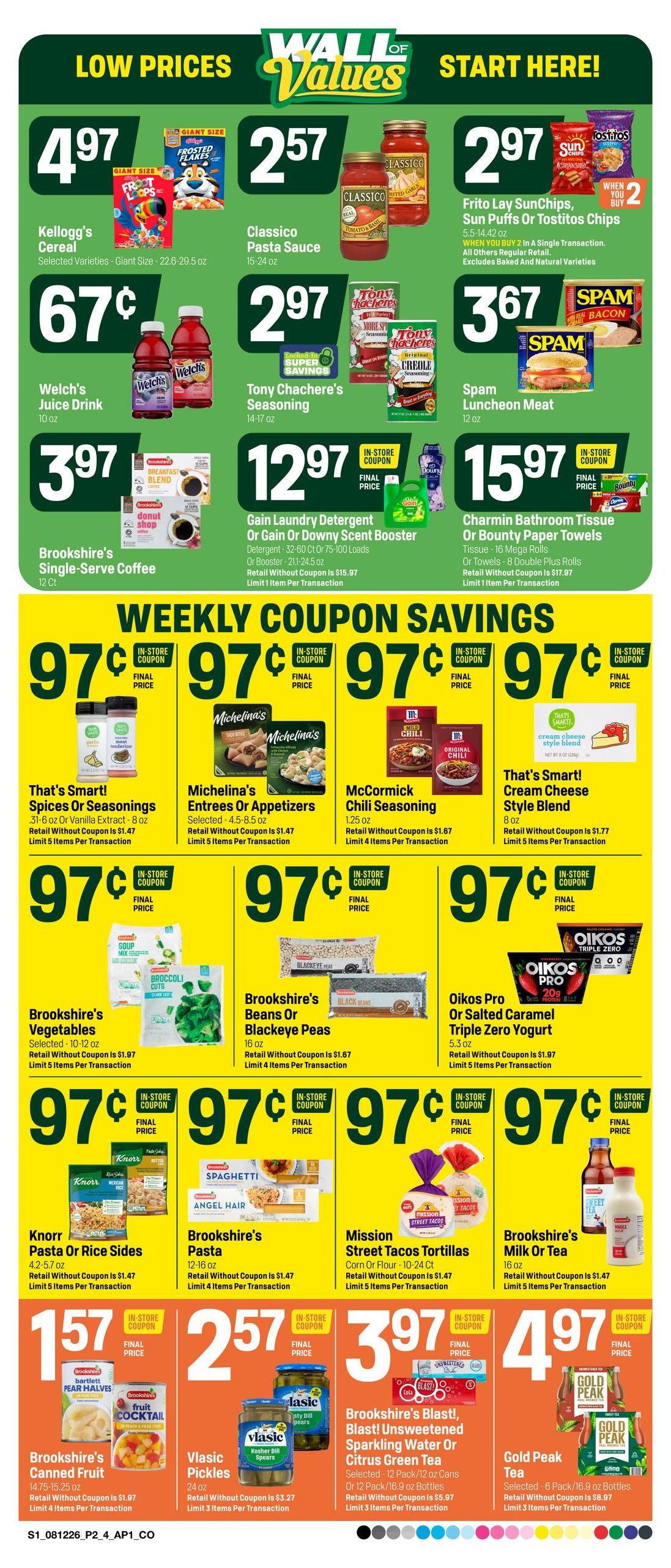 Super 1 Foods & Discount Pharmacy (Monroe–Fairbanks Area, LA) Weekly Ad August 12 - 18, 2026