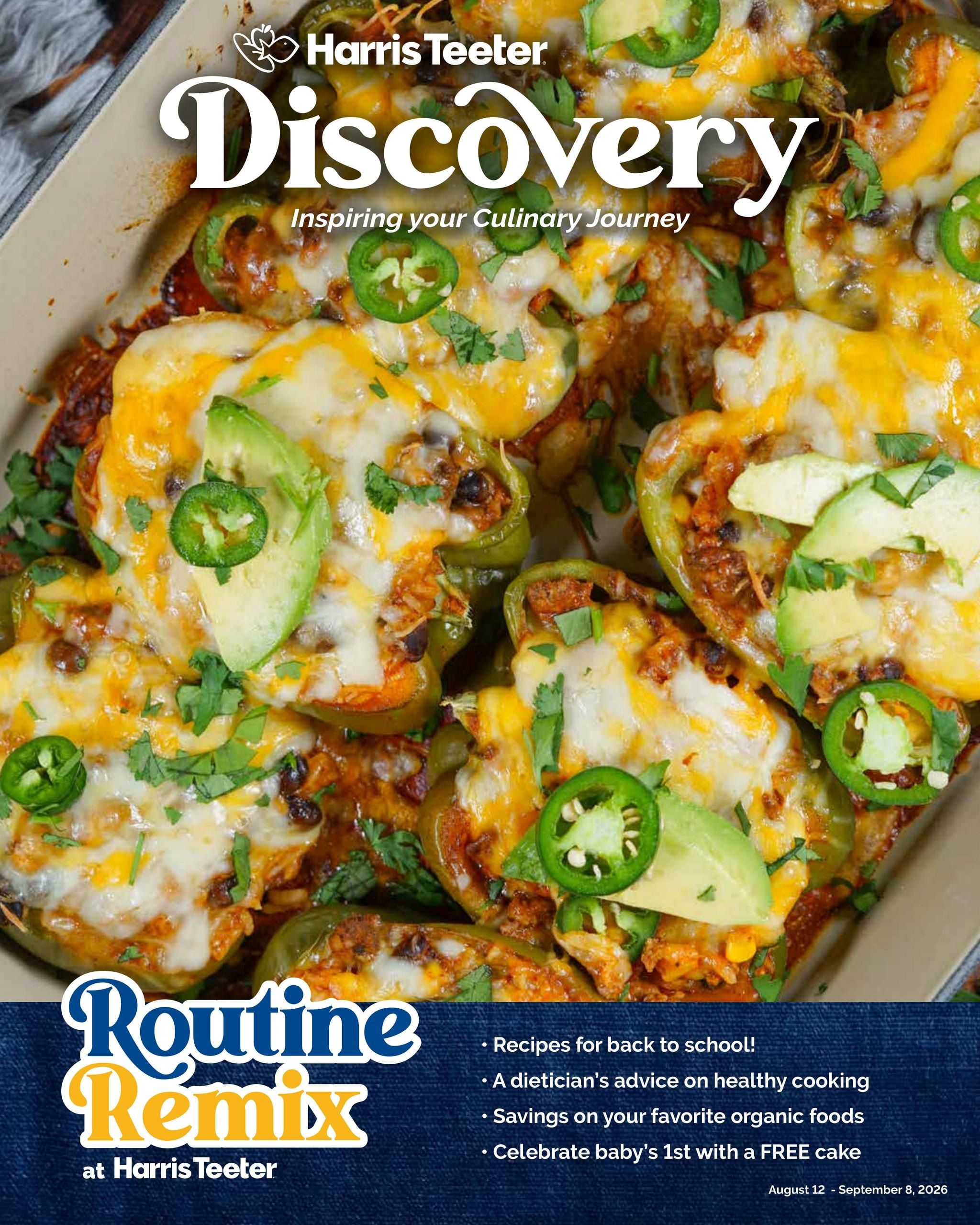 Harris Teeter August Issue Weekly Ad August 12 - September 8, 2026