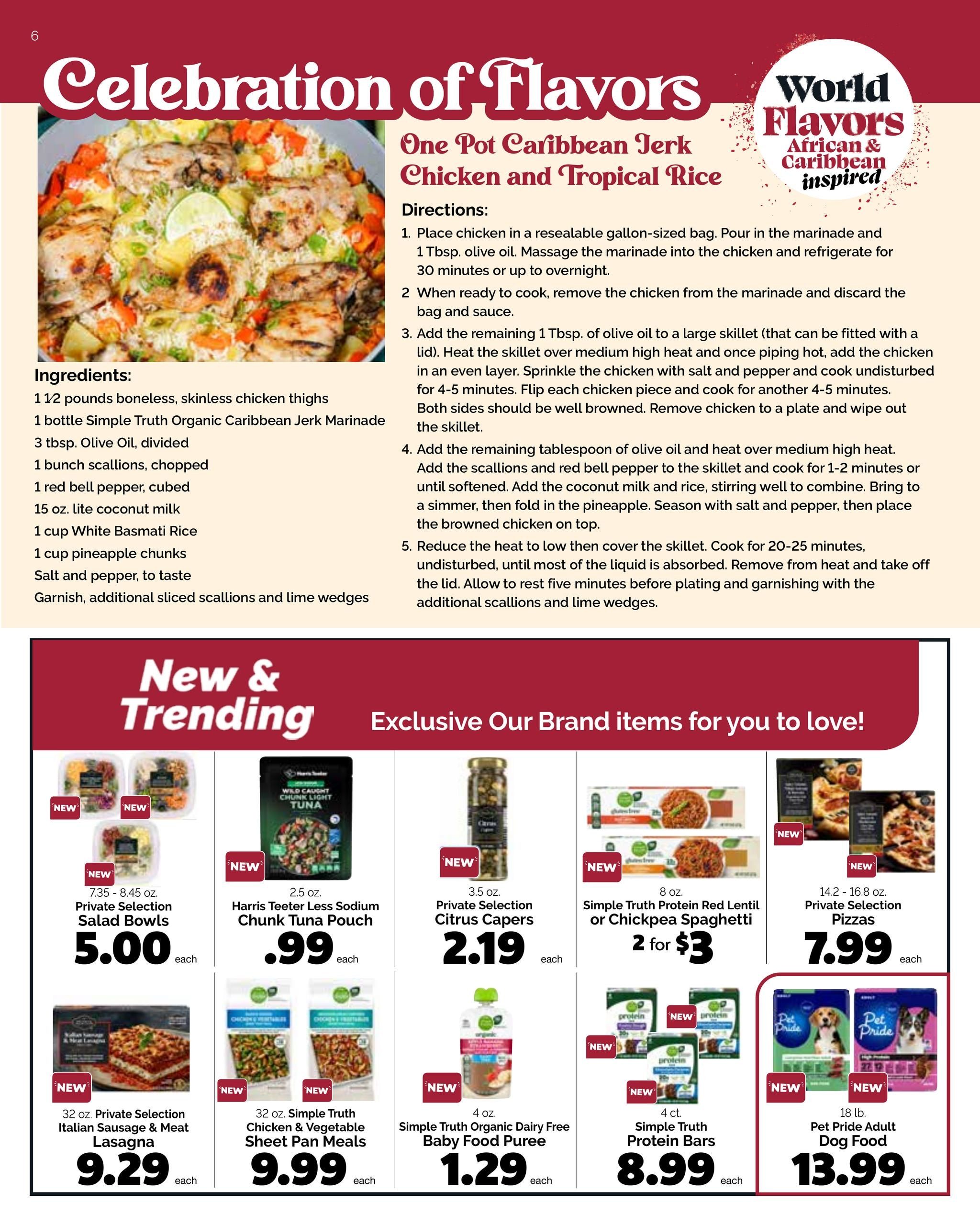 Harris Teeter August Issue Weekly Ad August 12 - September 8, 2026
