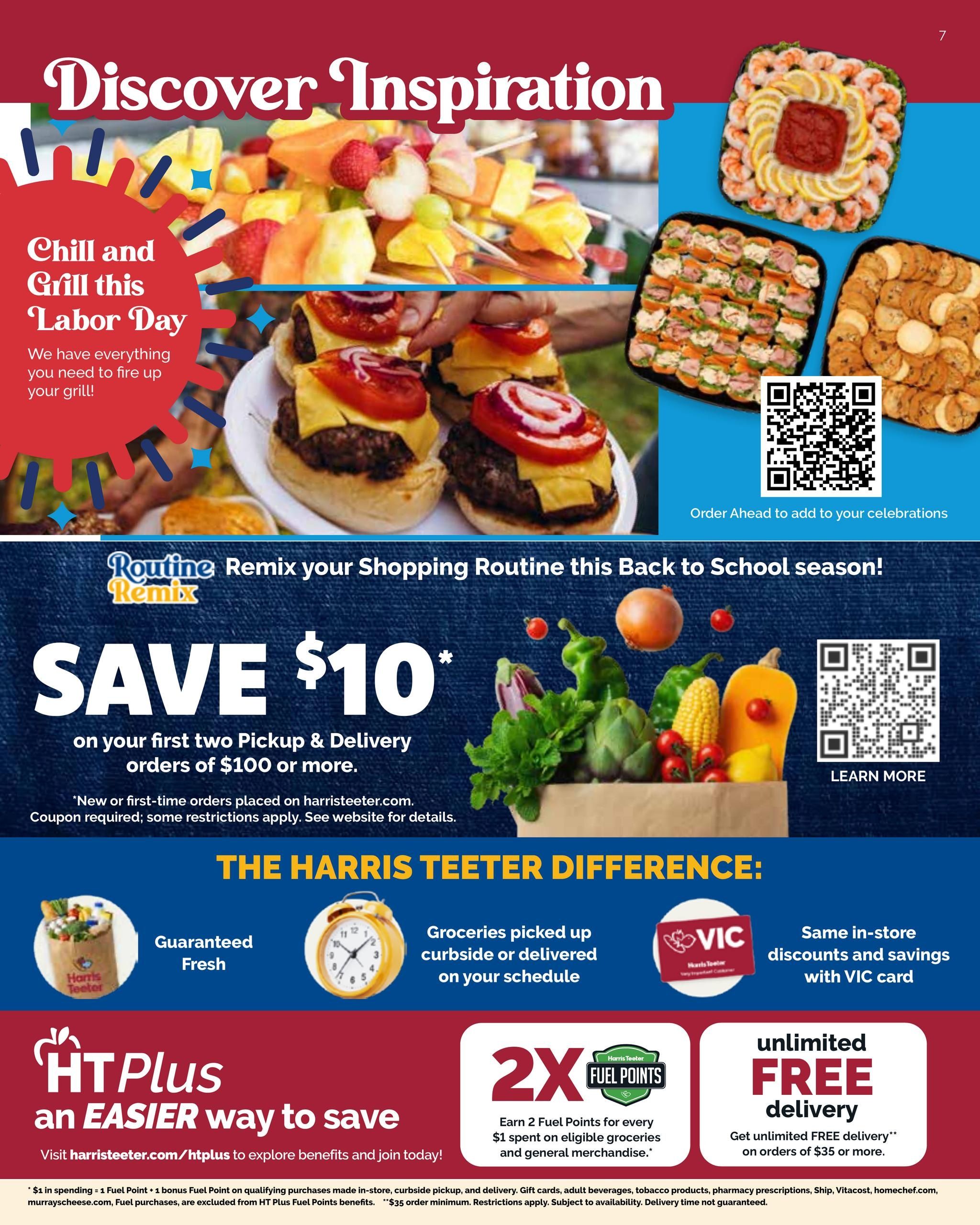 Harris Teeter August Issue Weekly Ad August 12 - September 8, 2026