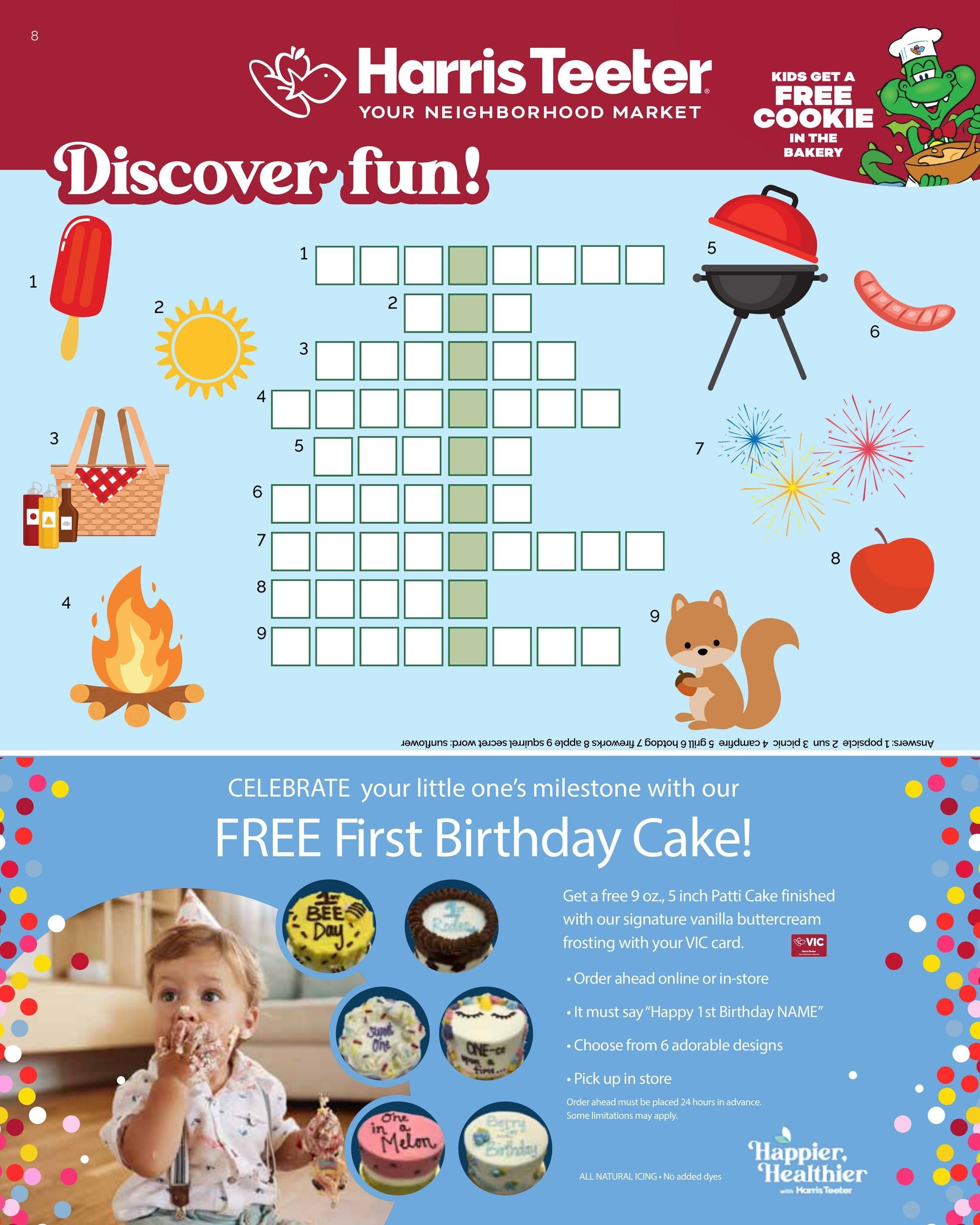 Harris Teeter August Issue Weekly Ad August 12 - September 8, 2026