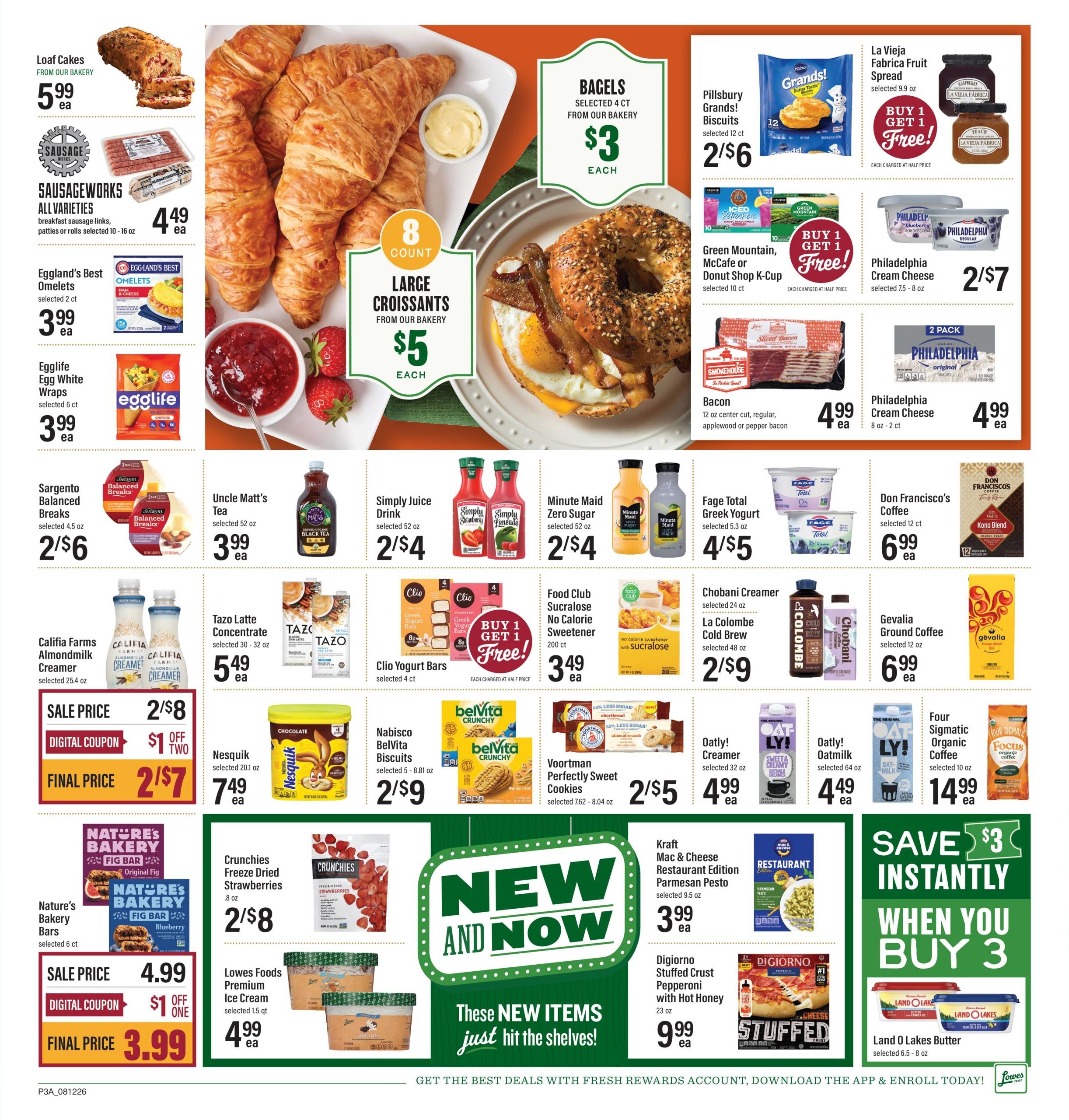 Lowes Foods (NC, SC, TN, VA) Weekly Ad August 12 - 18, 2026