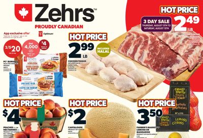 Zehrs Flyer August 13 to 19