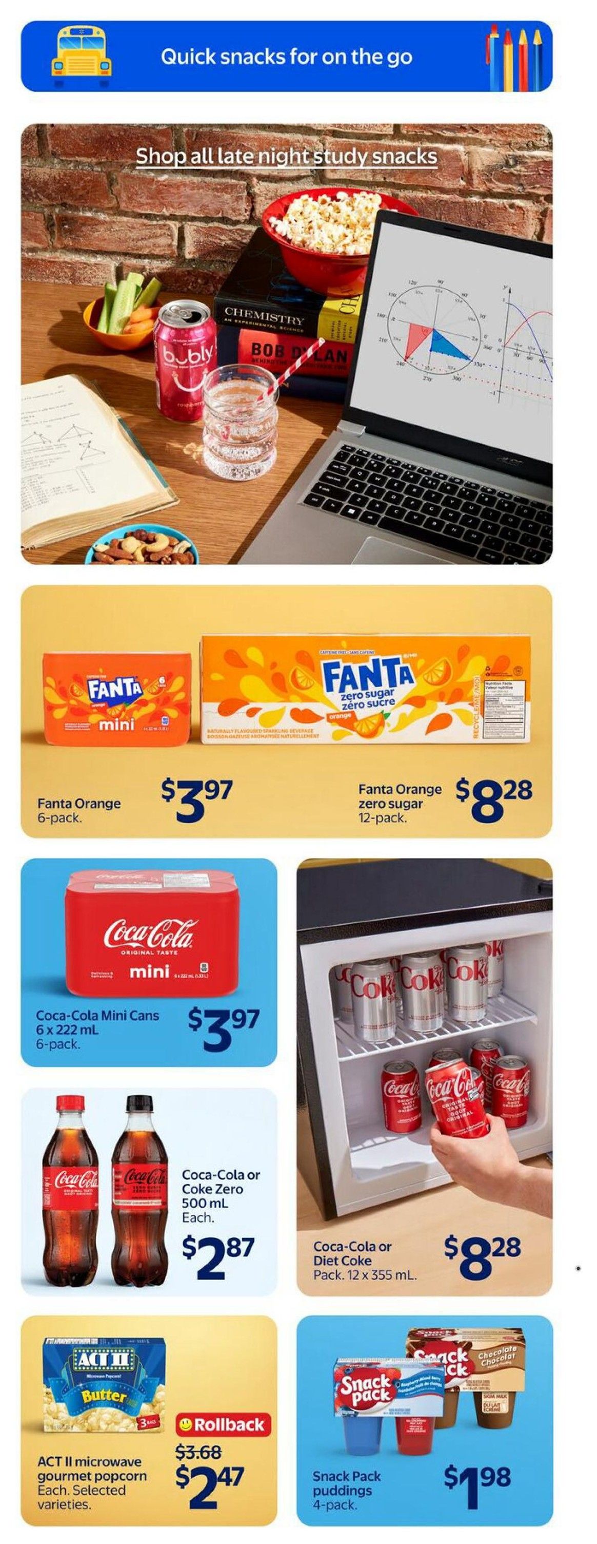 Walmart (West) Flyer August 13 to 19