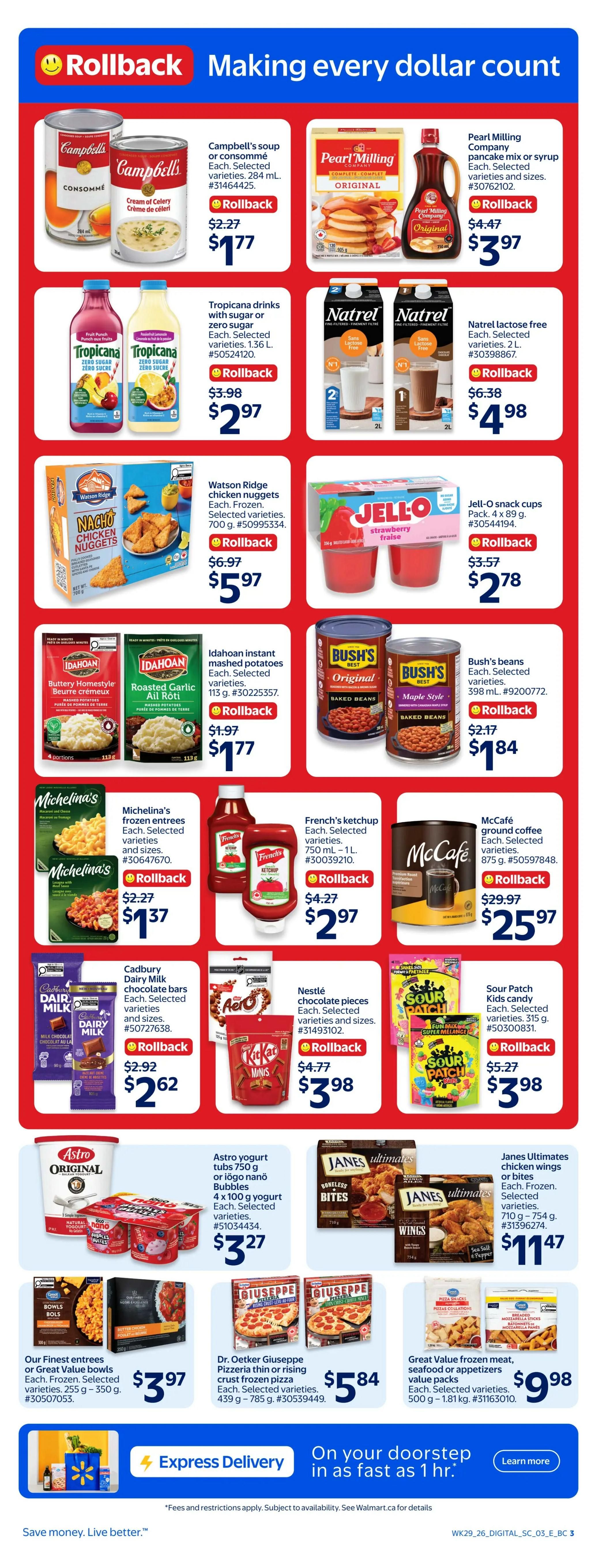 Walmart (West) Flyer August 13 to 19