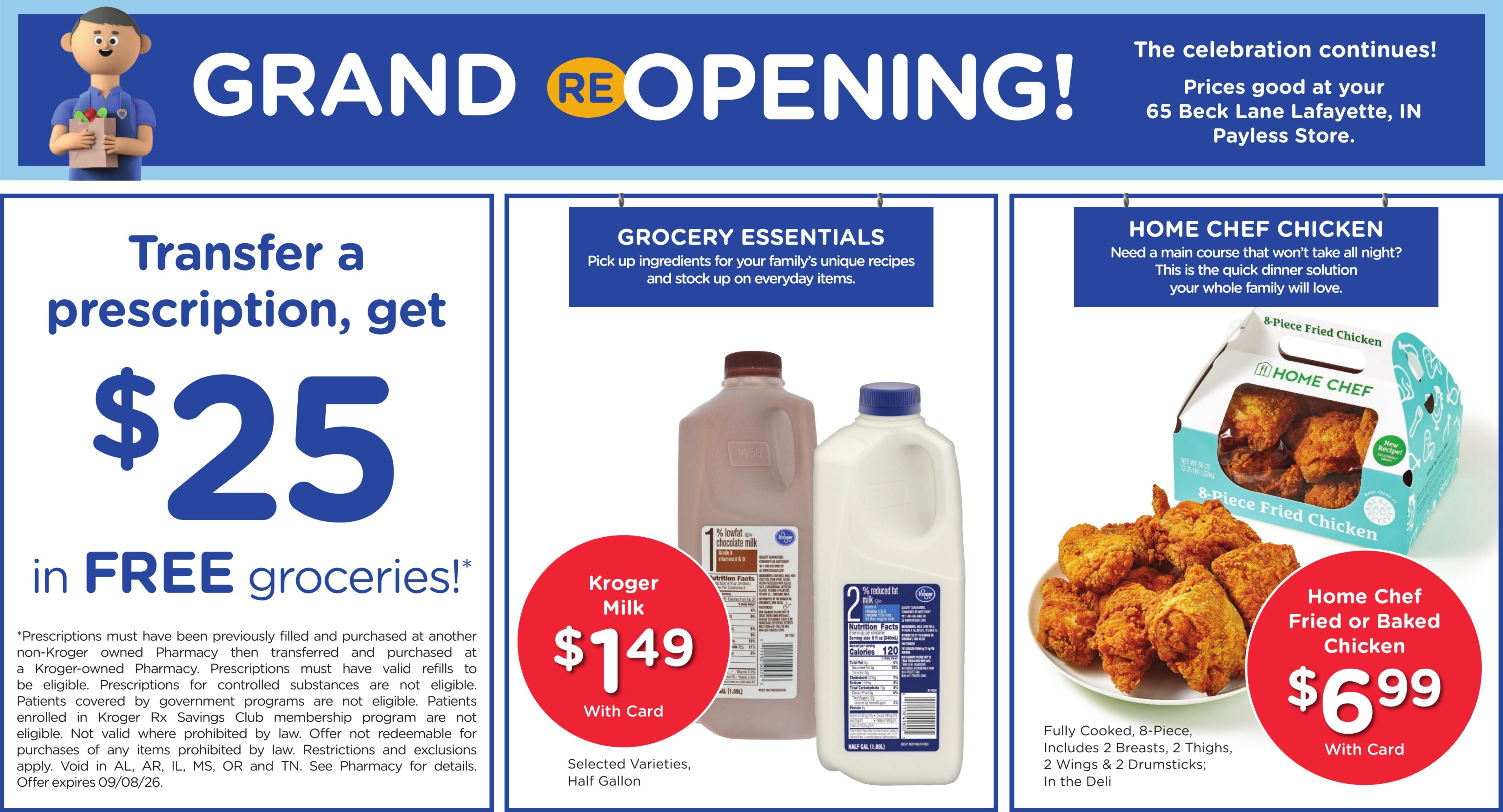 Pay Less Super Markets (Attica–Covington Area, IN) Weekly Ad August 12 - 18, 2026