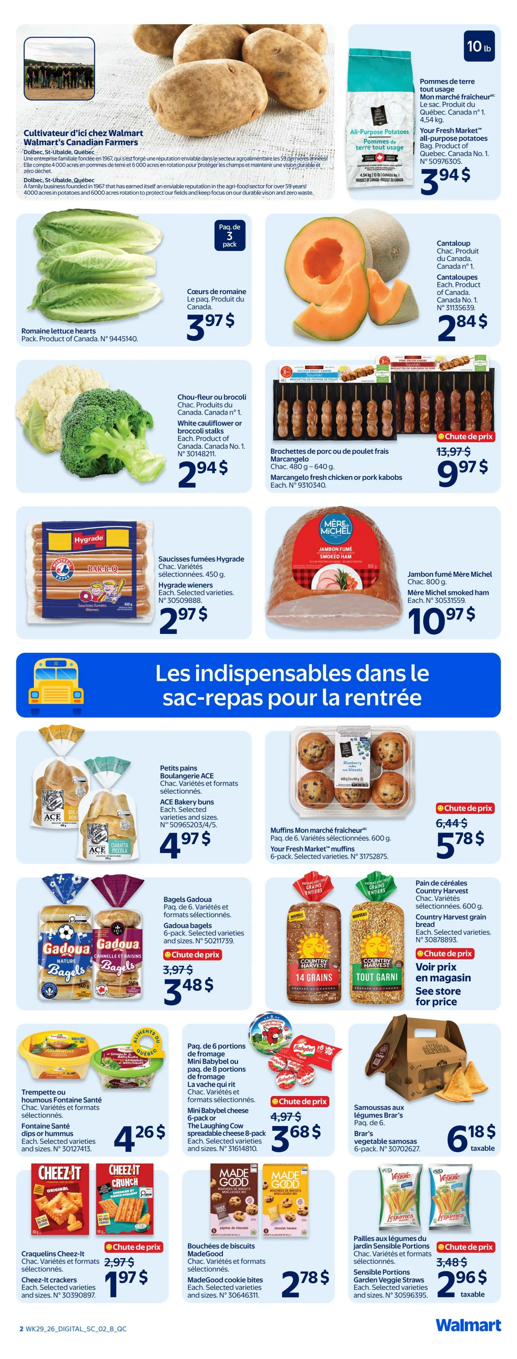 Walmart (QC) Flyer August 13 to 19