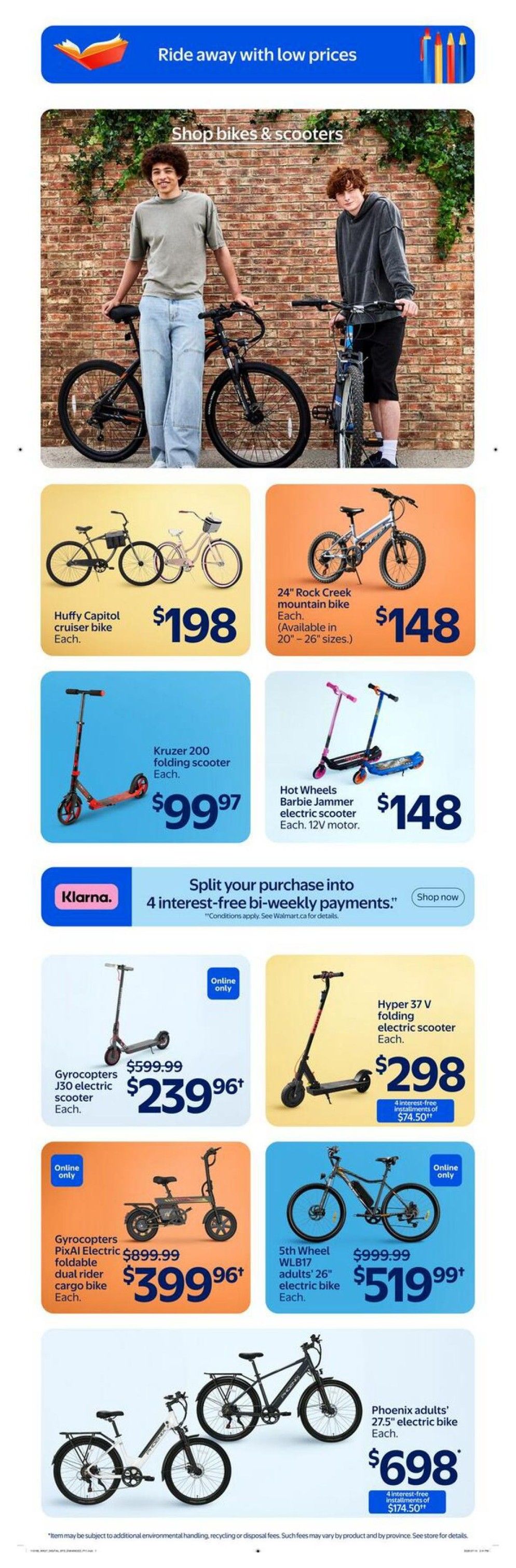 Walmart (ON) Flyer August 13 to 19