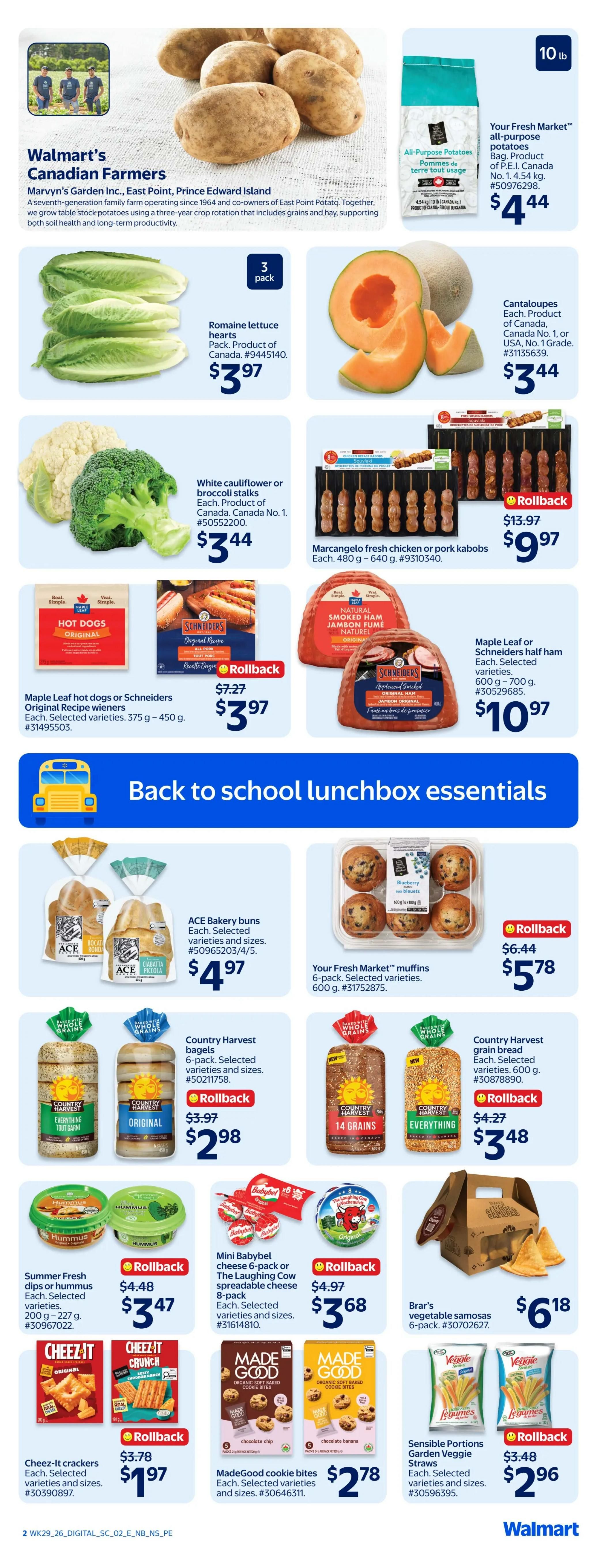 Walmart (Atlantic) Flyer August 13 to 19