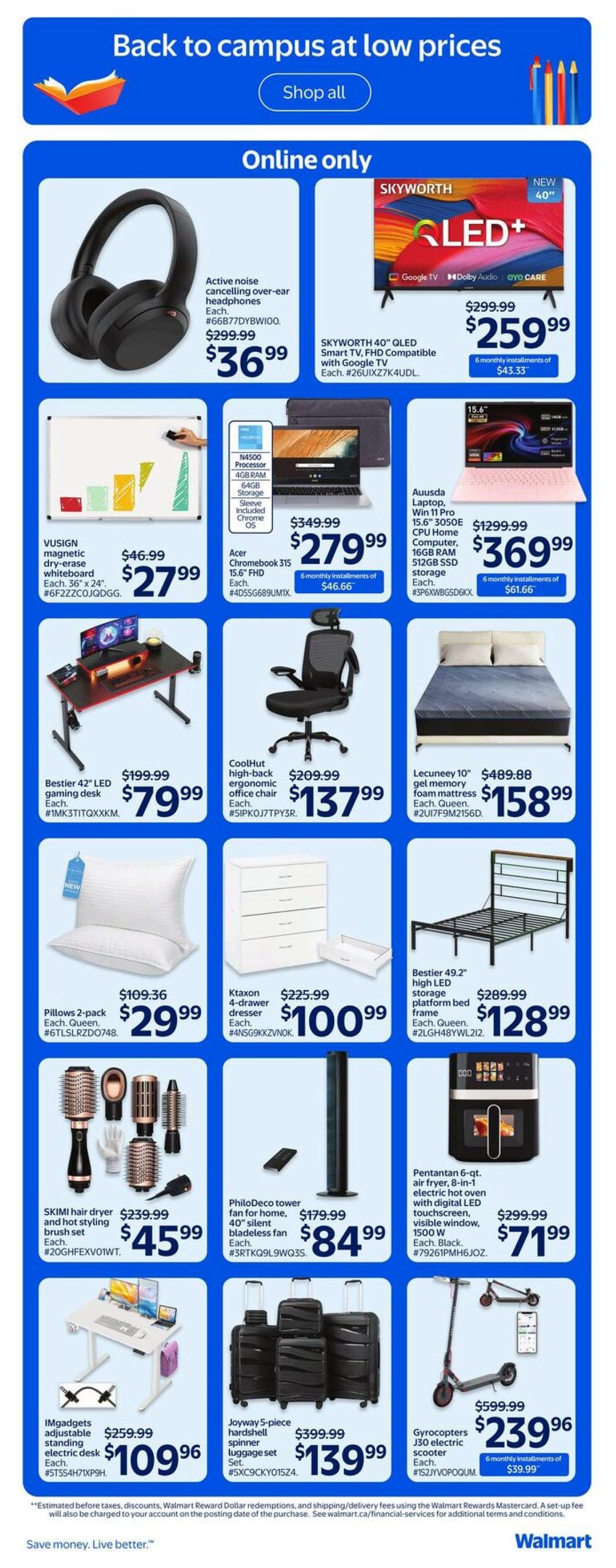 Walmart (Atlantic) Flyer August 13 to 19