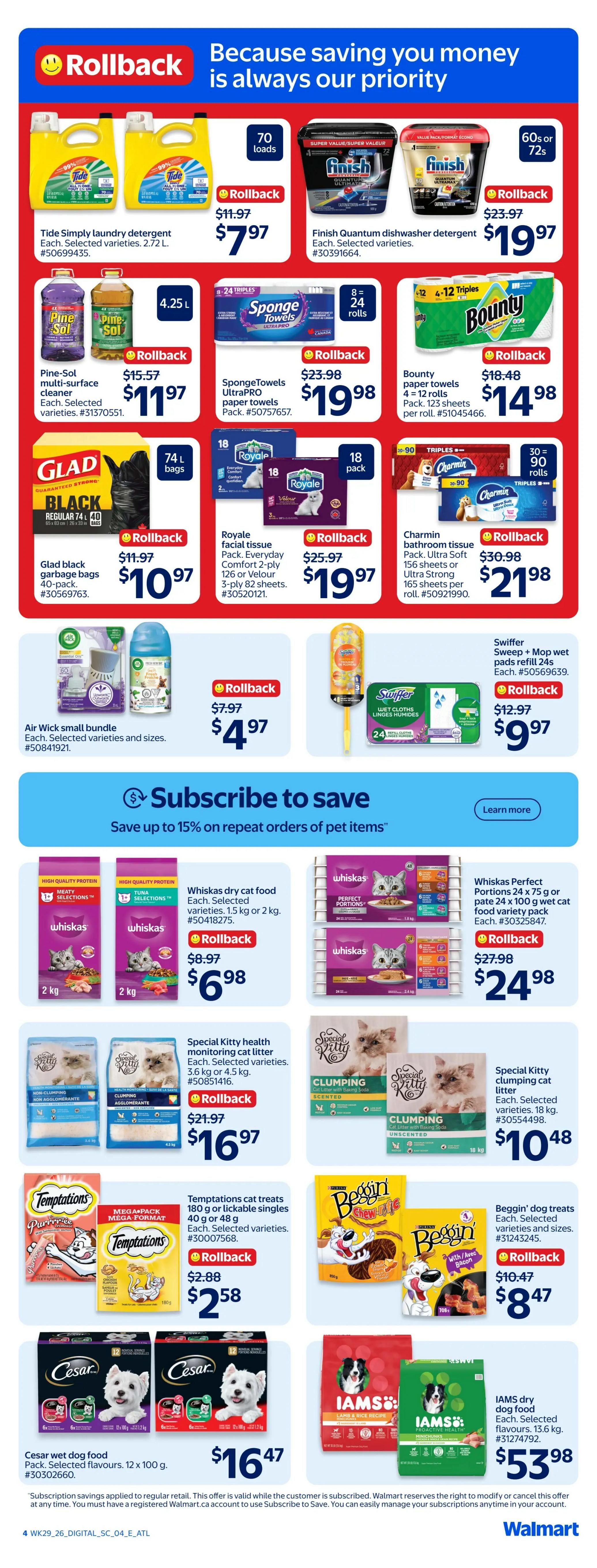 Walmart (Atlantic) Flyer August 13 to 19