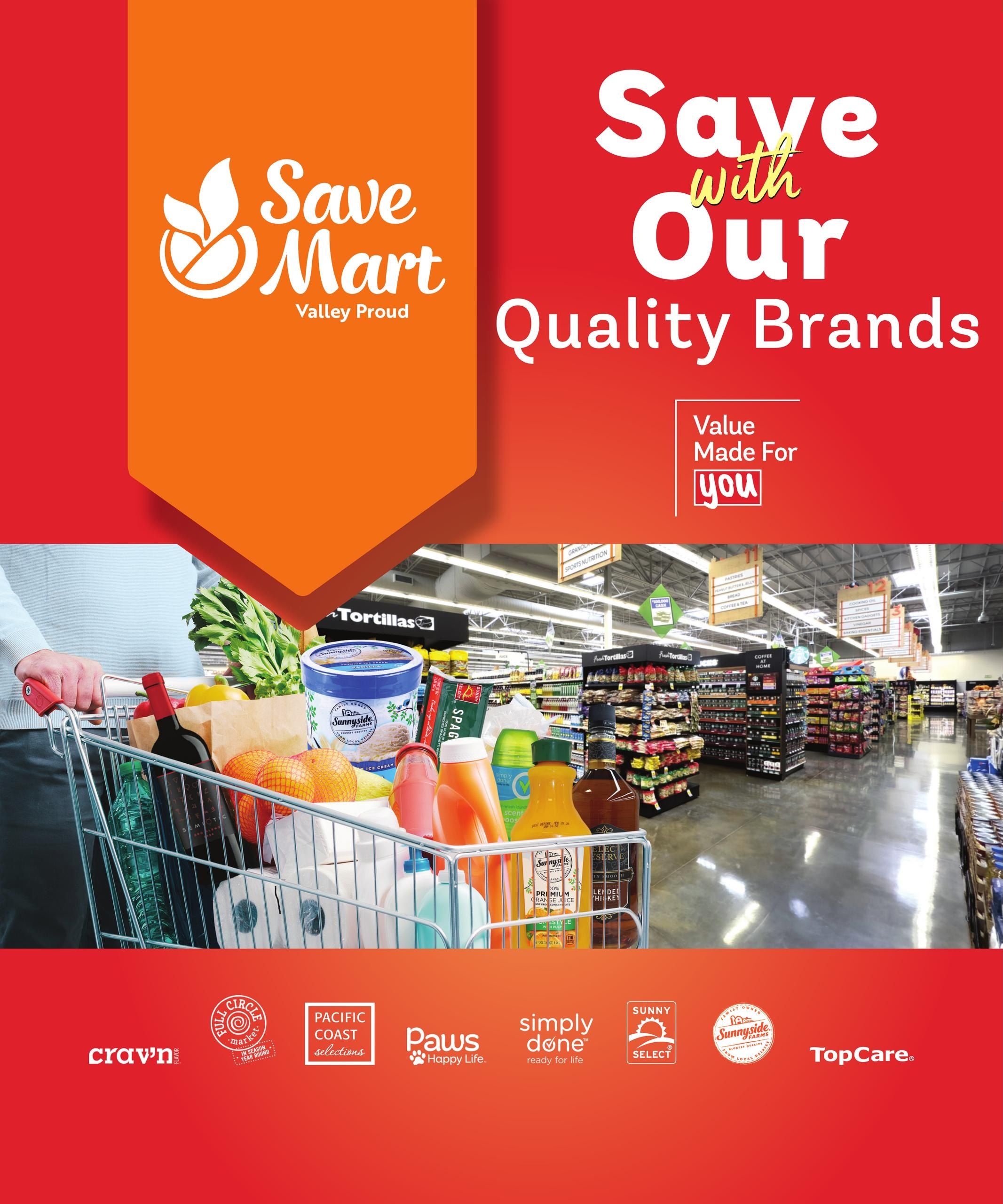 Save Mart (CA) Save Even More Weekly Ad August 12 - September 8, 2026