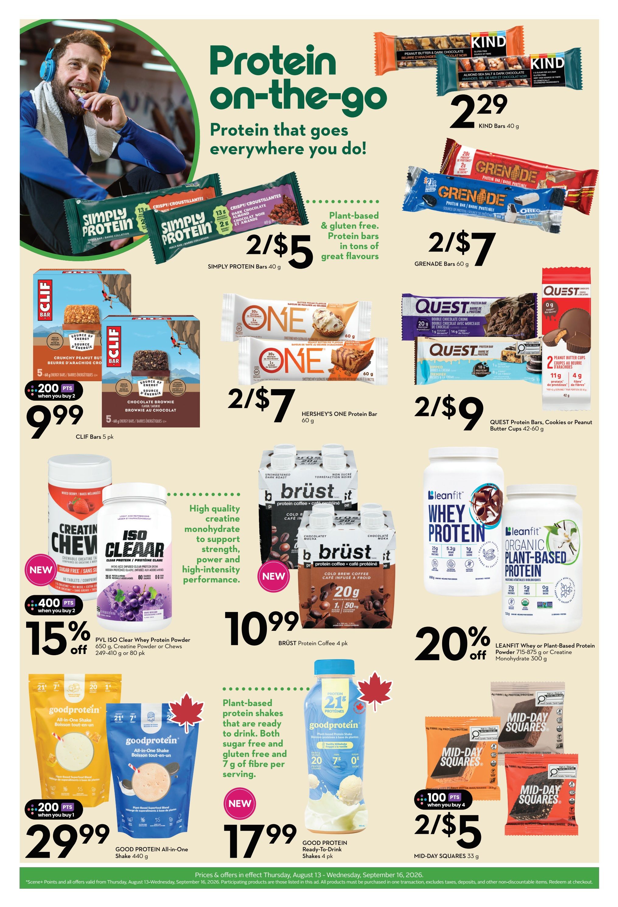 Sobeys (Atlantic) Wellness Flyer August 13 to September 16