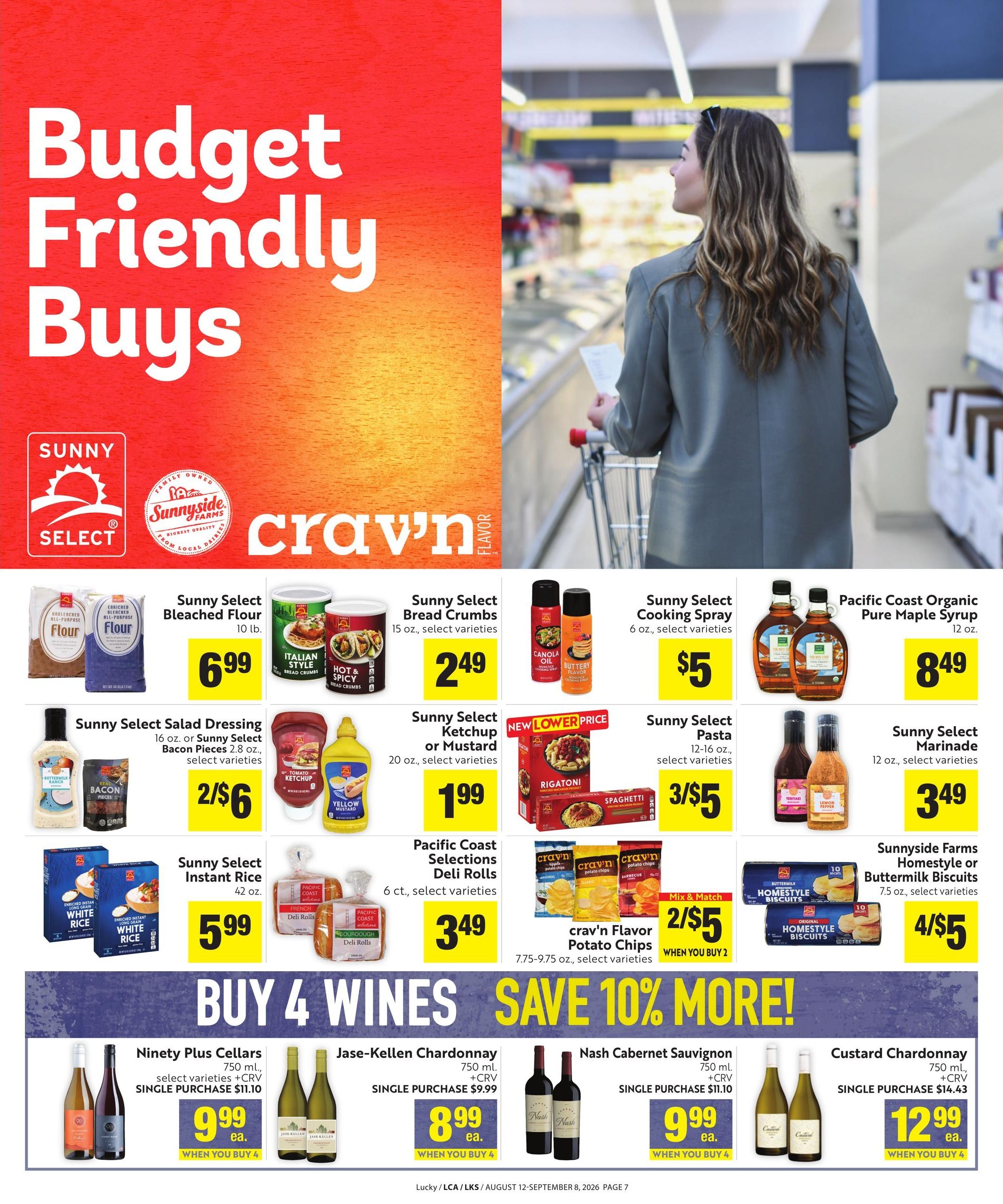 Lucky Supermarkets Save Even More Weekly Ad August 12 - September 8, 2026