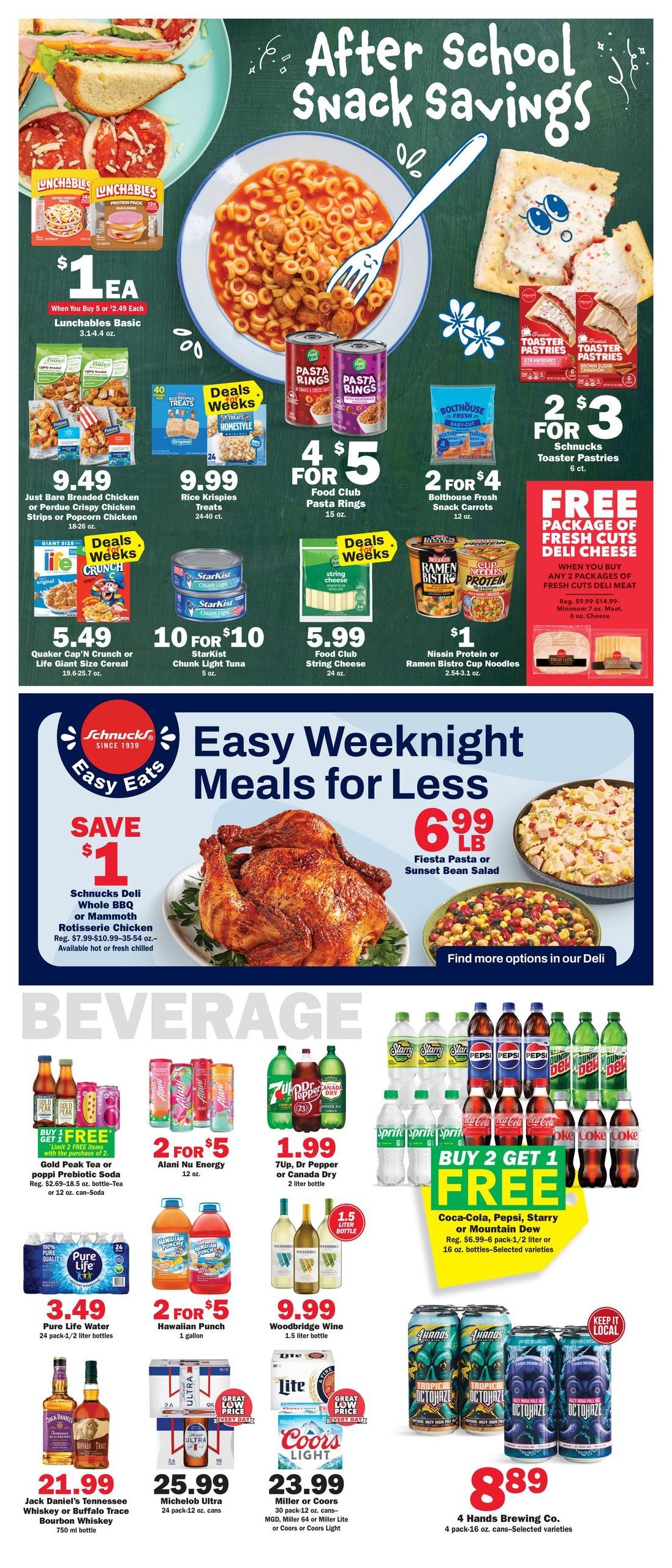 Schnucks (Cape Girardeau–Burfordville Area, MO) Weekly Print Weekly Ad August 19 - 25, 2026