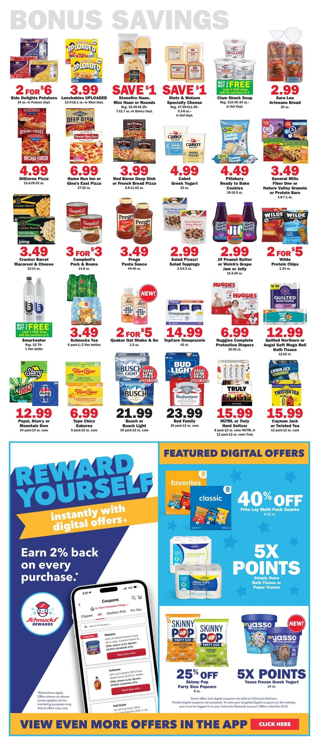 Schnucks (Cape Girardeau–Burfordville Area, MO) Weekly Print Weekly Ad August 19 - 25, 2026