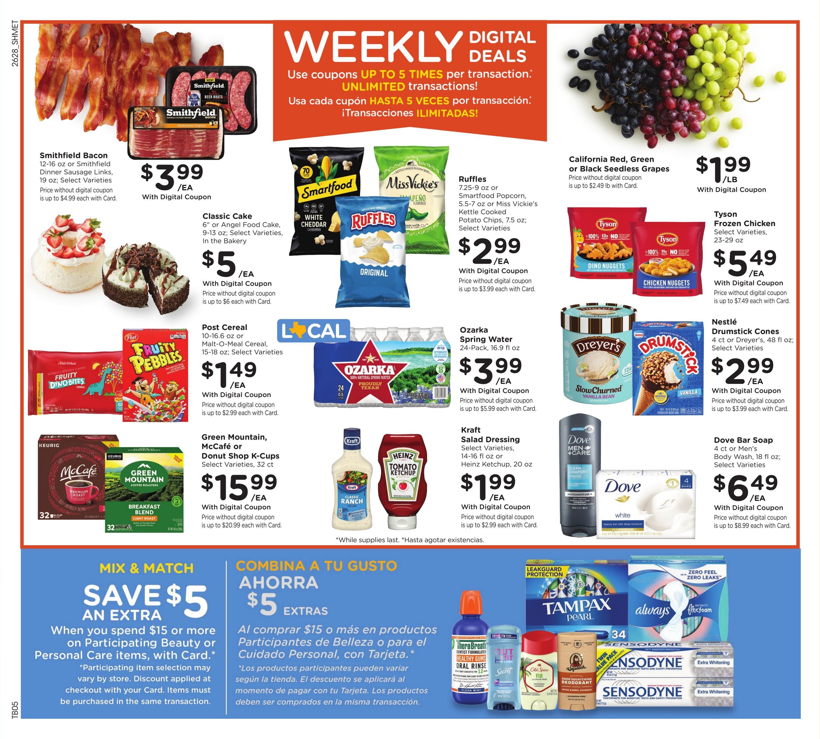 Kroger (Vinton Area, LA) Weekly Ad August 12 - 18, 2026