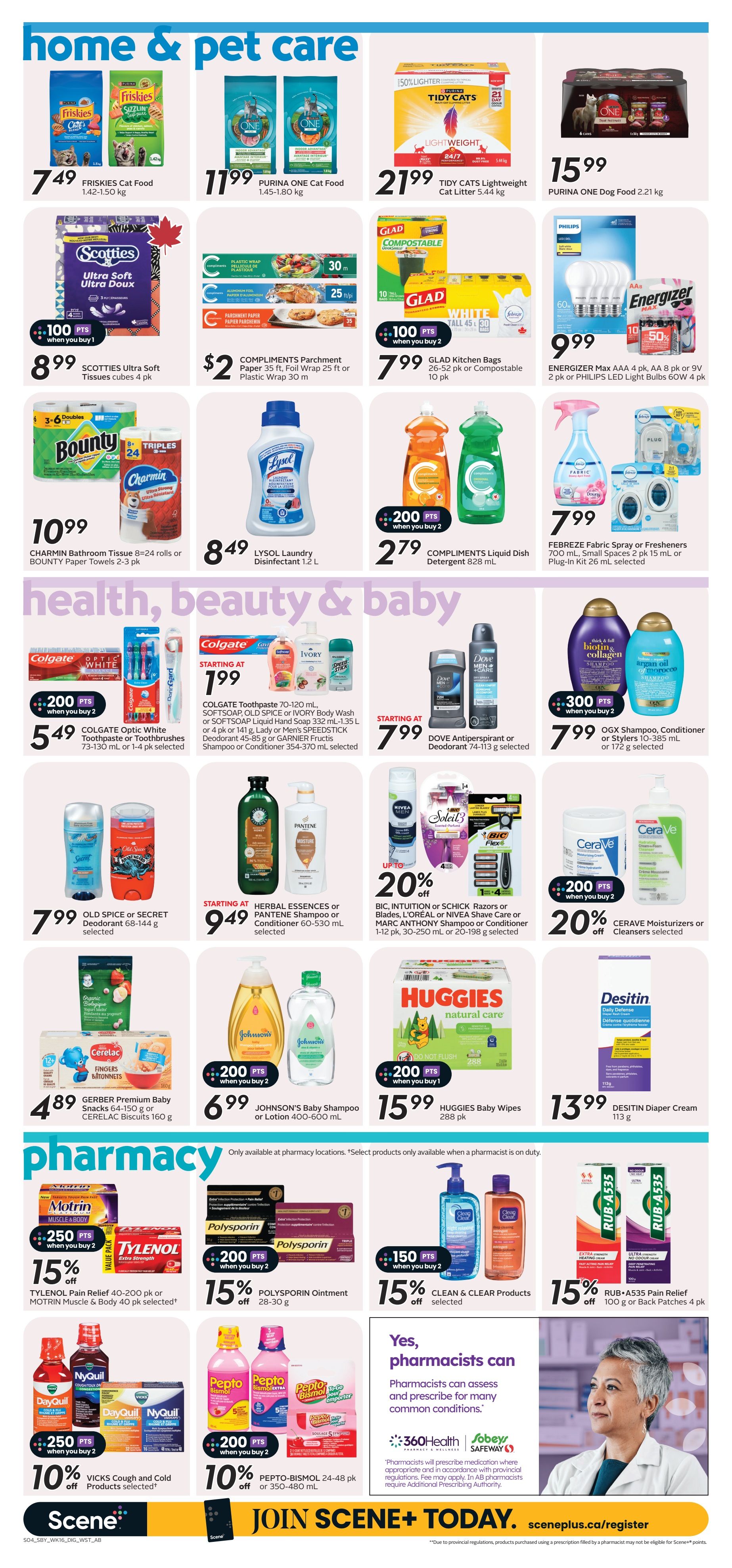 Sobeys/Safeway (AB) Flyer August 13 to 19