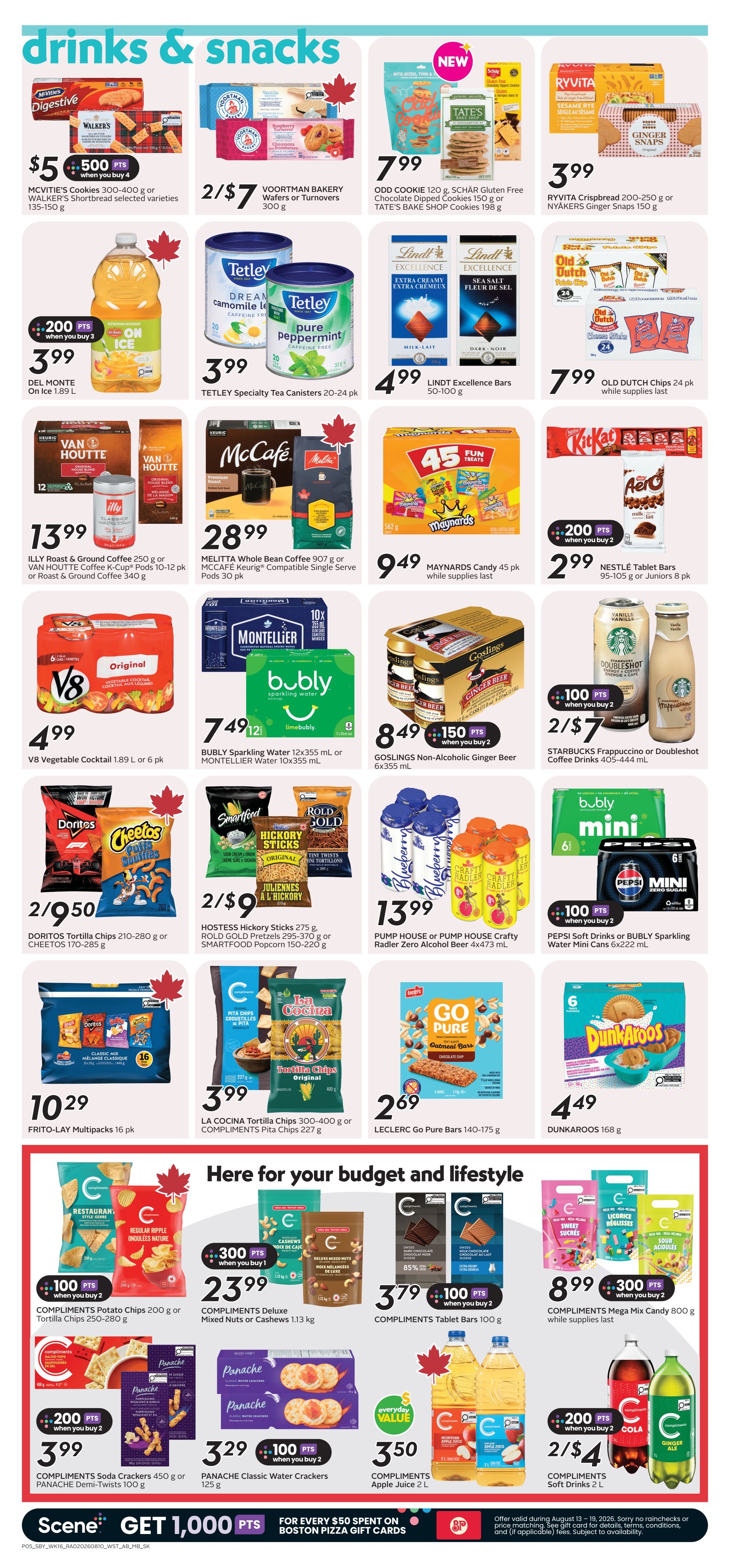 Sobeys/Safeway (AB) Flyer August 13 to 19