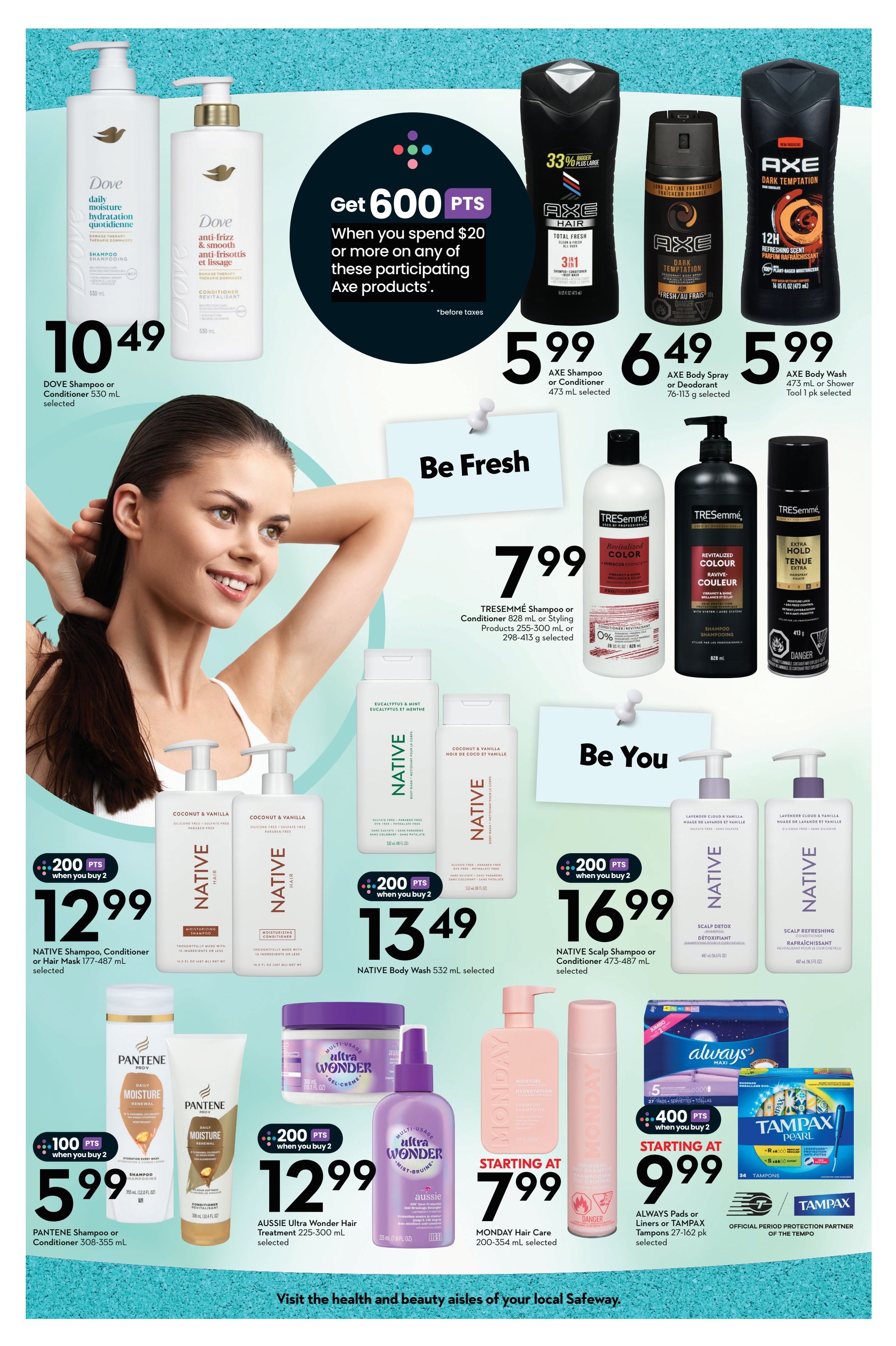 Safeway (BC) Health And Beauty Flyer August 13 to September 16