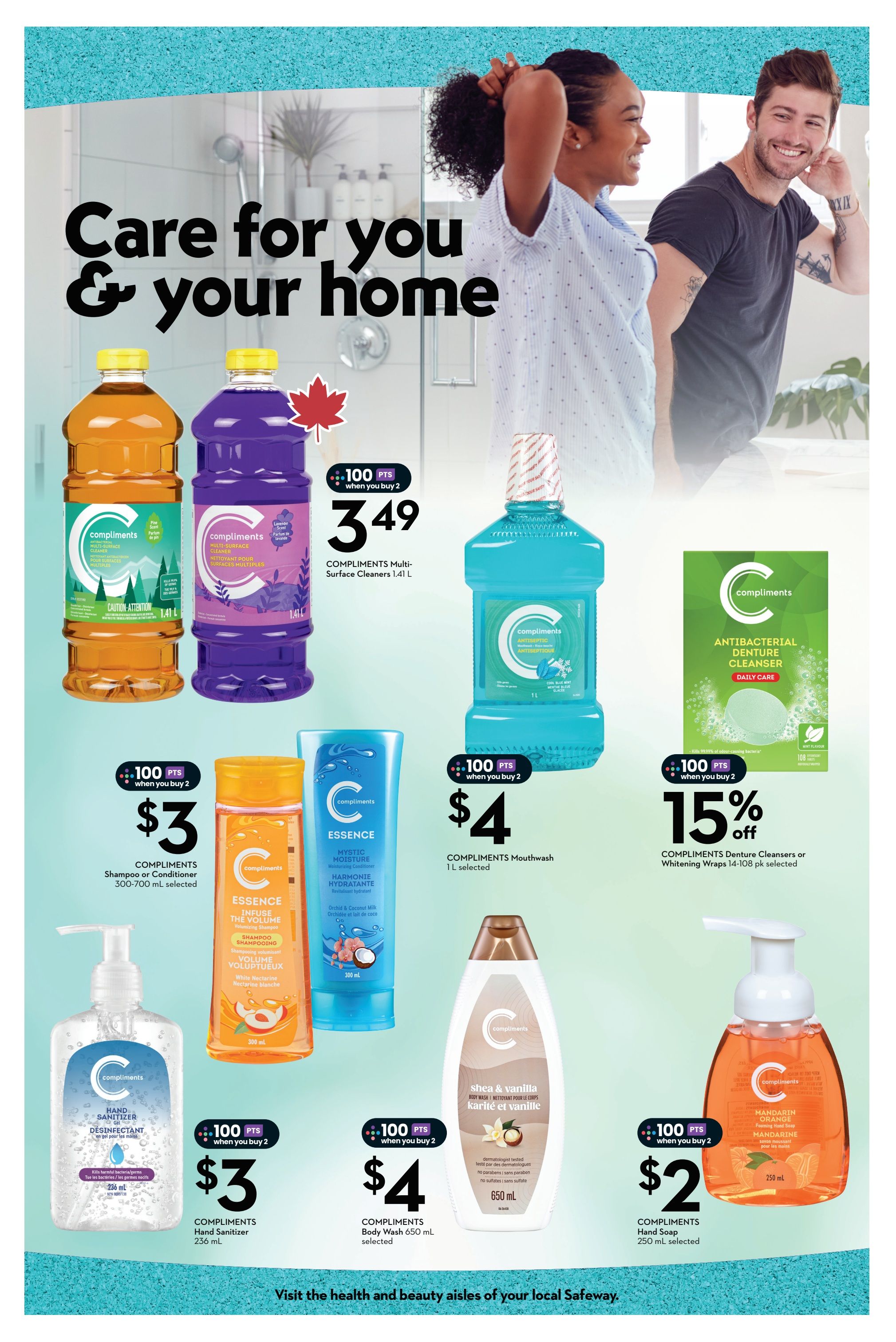 Safeway (BC) Health And Beauty Flyer August 13 to September 16