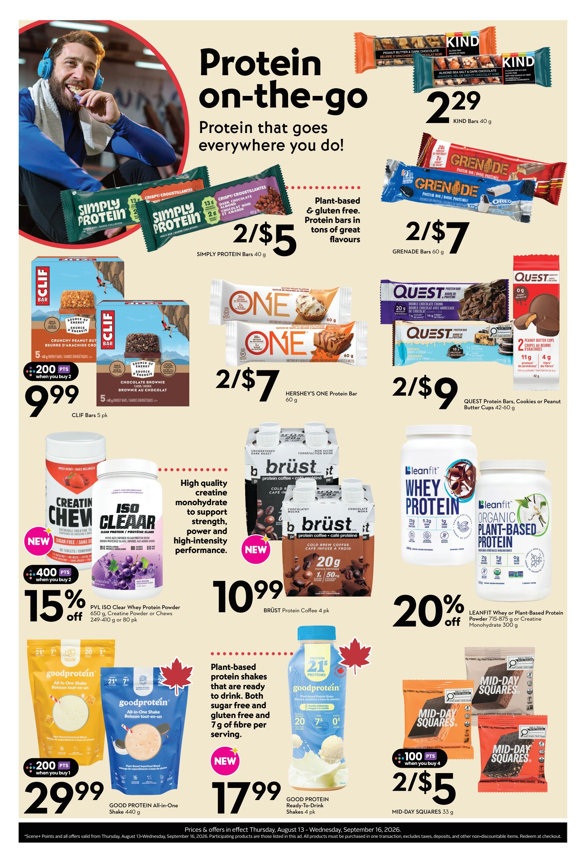 Safeway (BC) Wellness Flyer August 13 to September 16