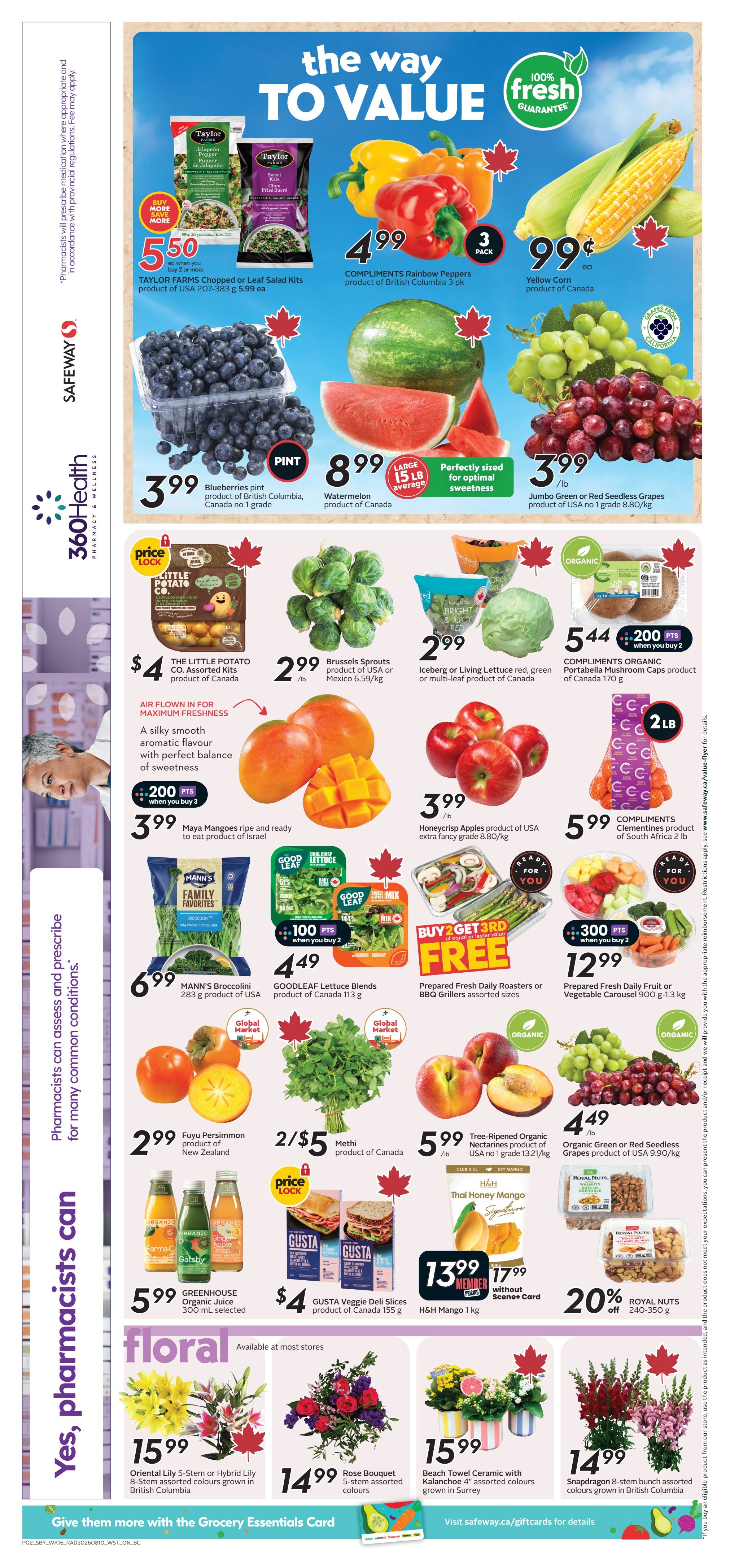 Safeway (BC) Flyer August 13 to 19