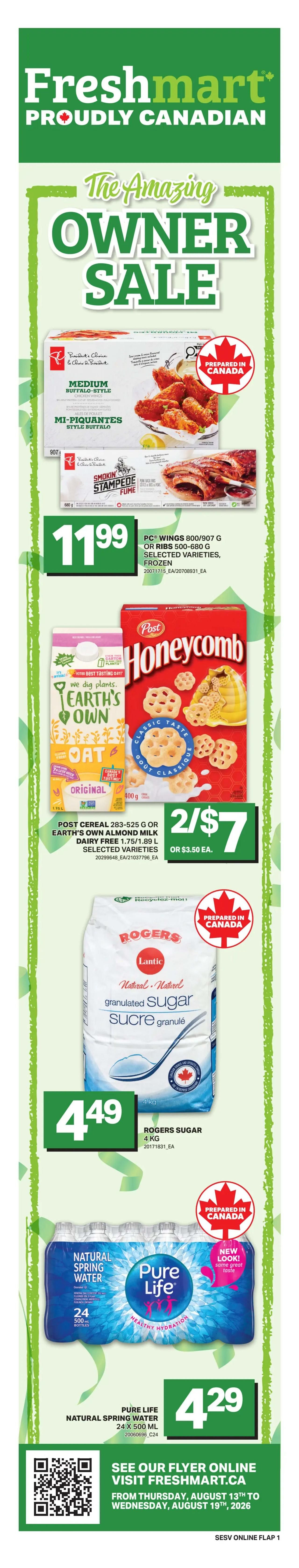 Shop Easy & SuperValu Flyer August 13 to 19
