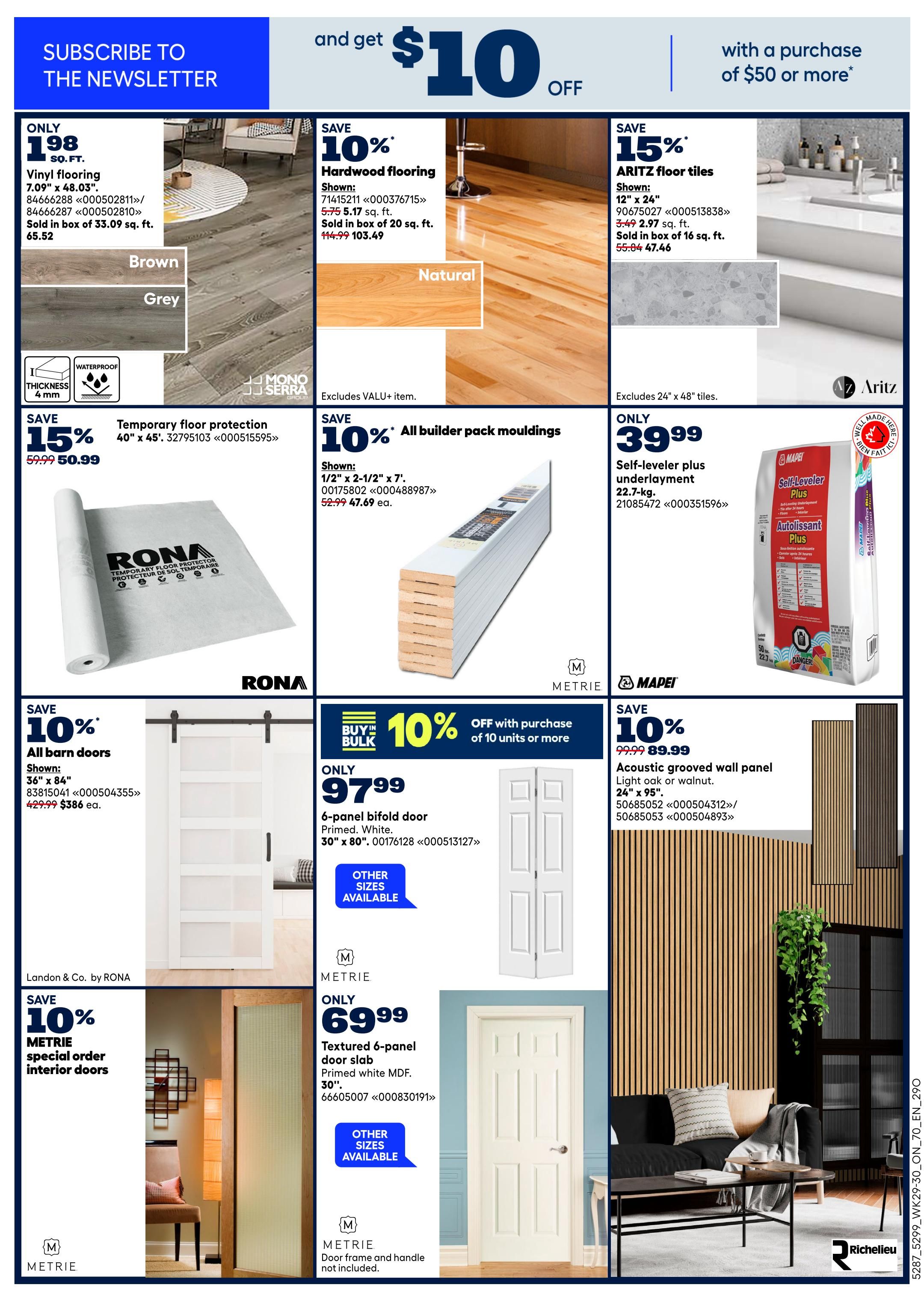 Rona & Rona+ (ON) Flyer August 13 to 26