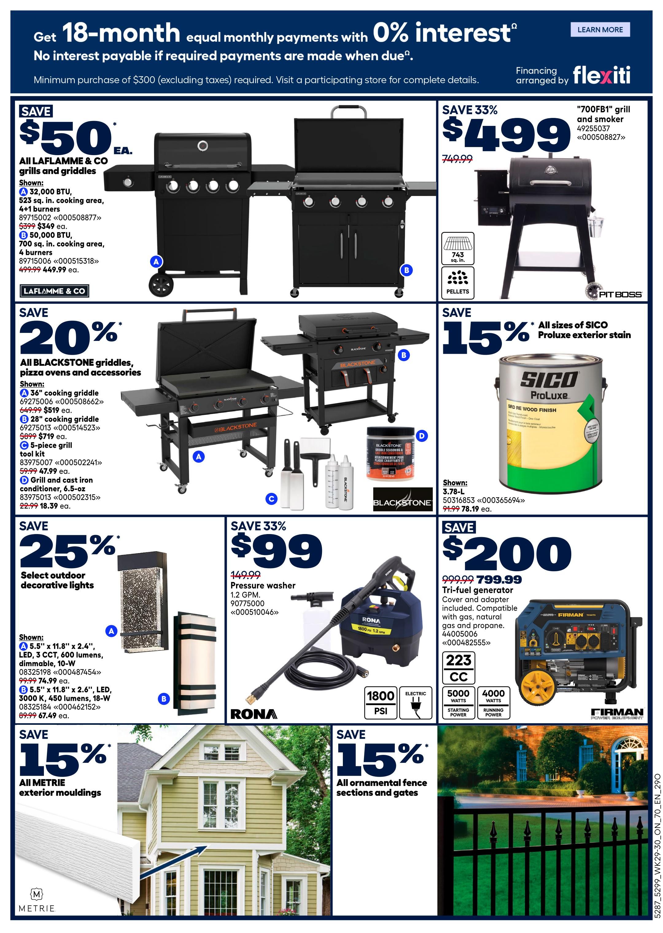 Rona & Rona+ (ON) Flyer August 13 to 26
