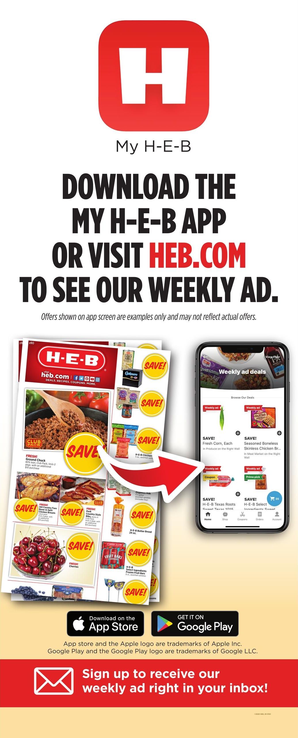 H-E-B (Victoria Area, TX) Weekly Ad August 12 - 18, 2026
