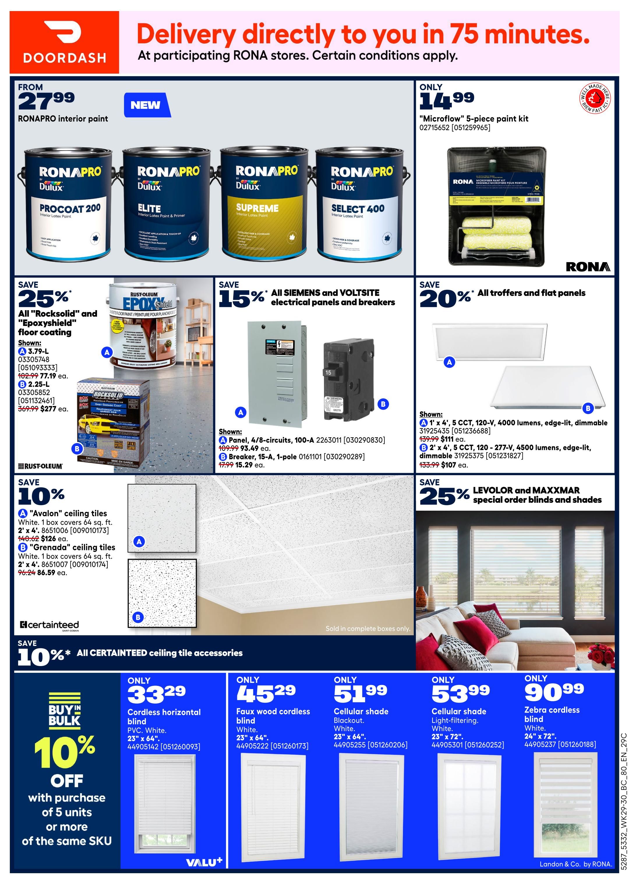 Rona & Rona+ (BC) Flyer August 13 to 26