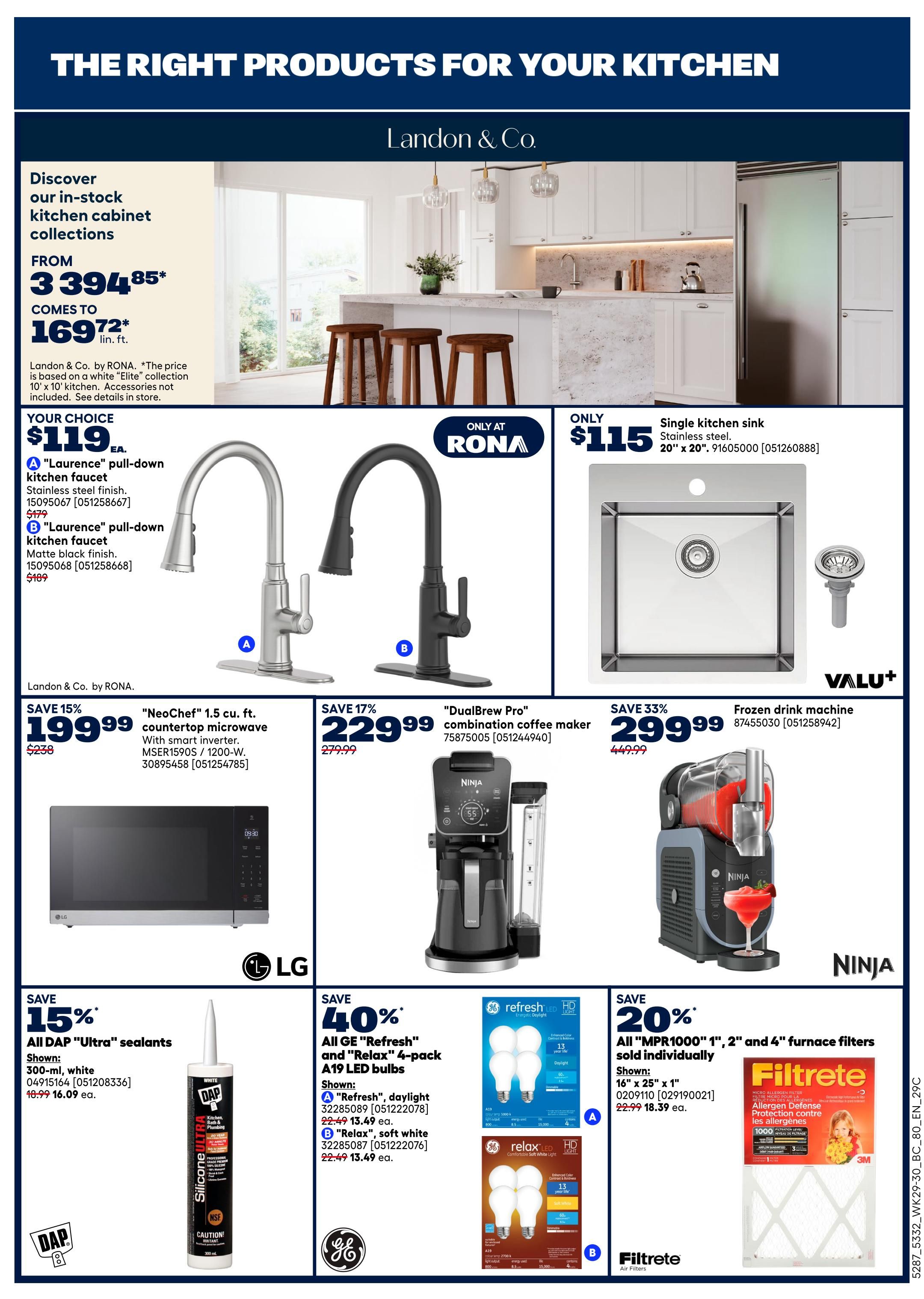 Rona & Rona+ (BC) Flyer August 13 to 26