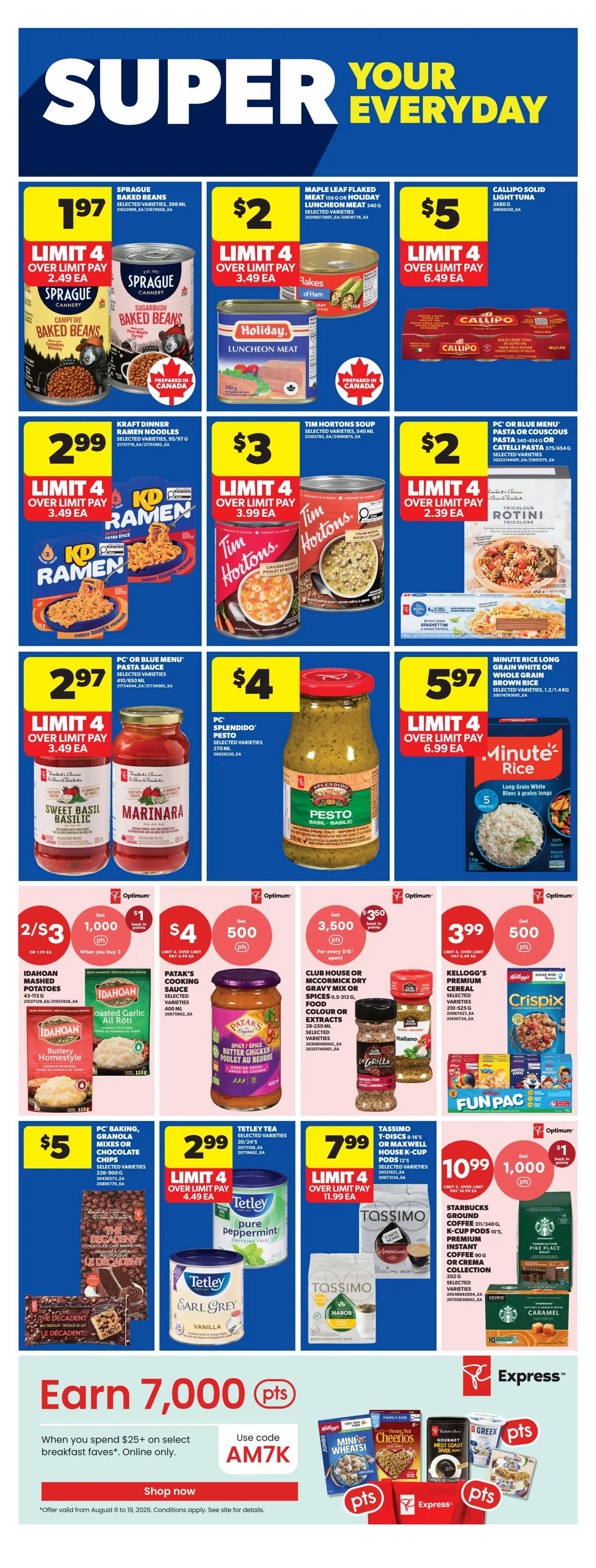 Real Canadian Superstore (West) Flyer August 13 to 19