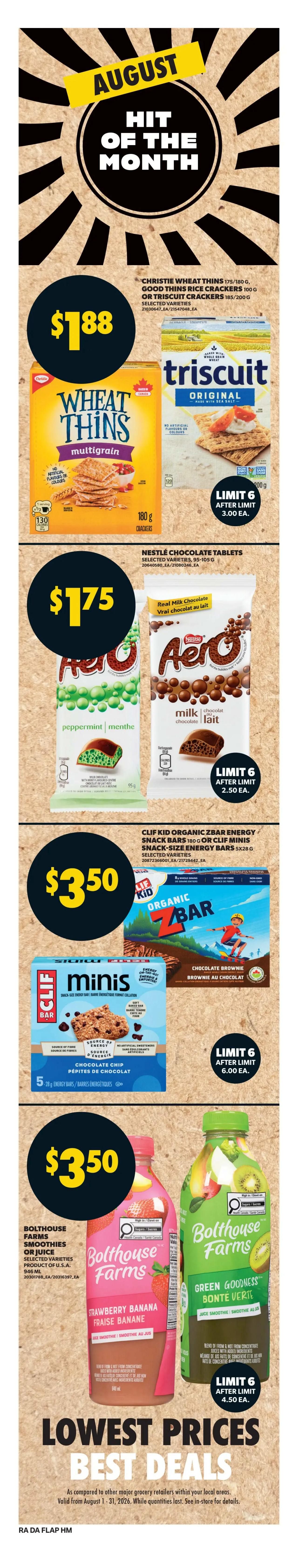 Real Atlantic Superstore Flyer August 13 to 19