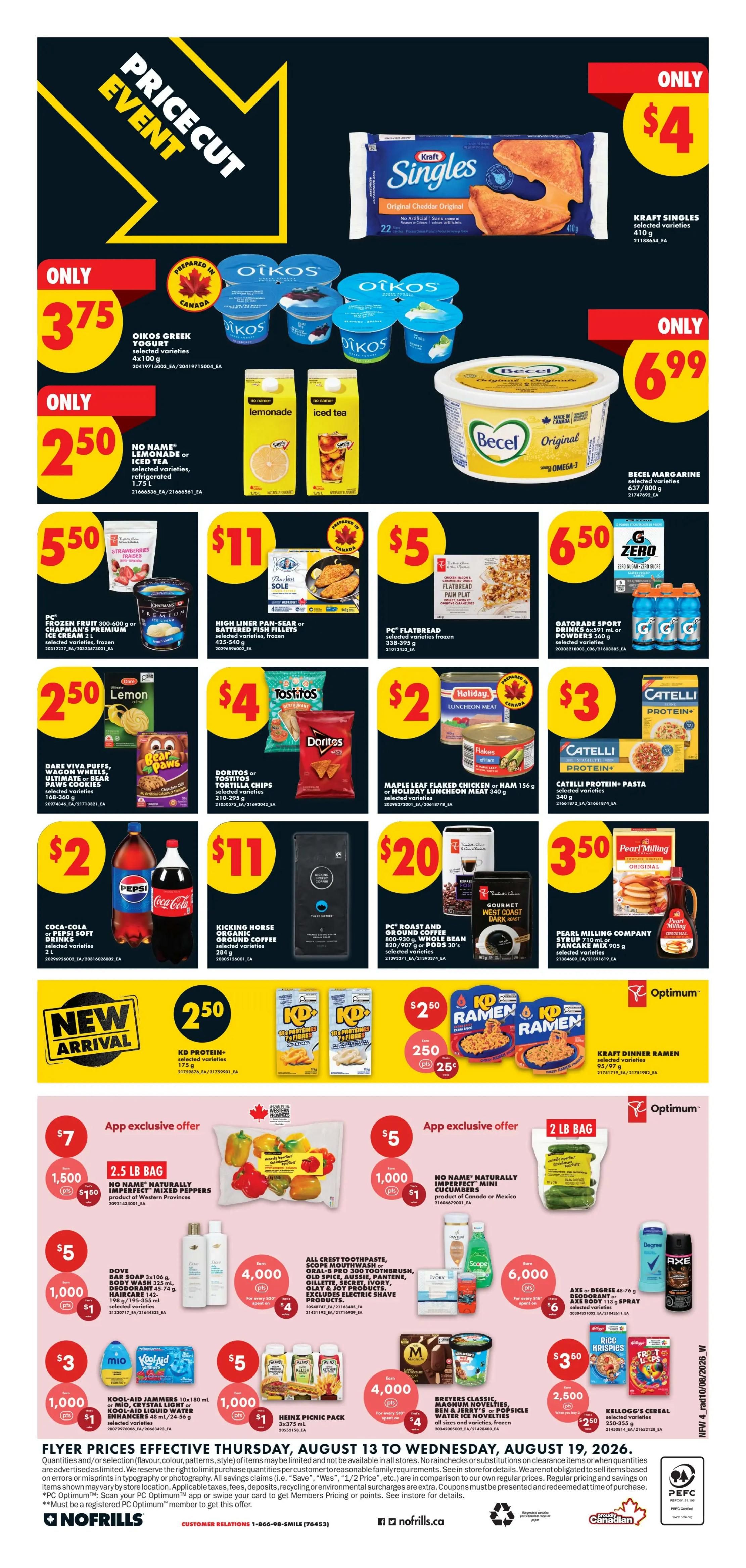 No Frills (West) Flyer August 13 to 19