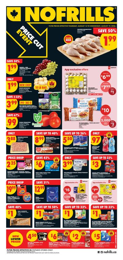 No Frills (ON) Flyer August 13 to 19