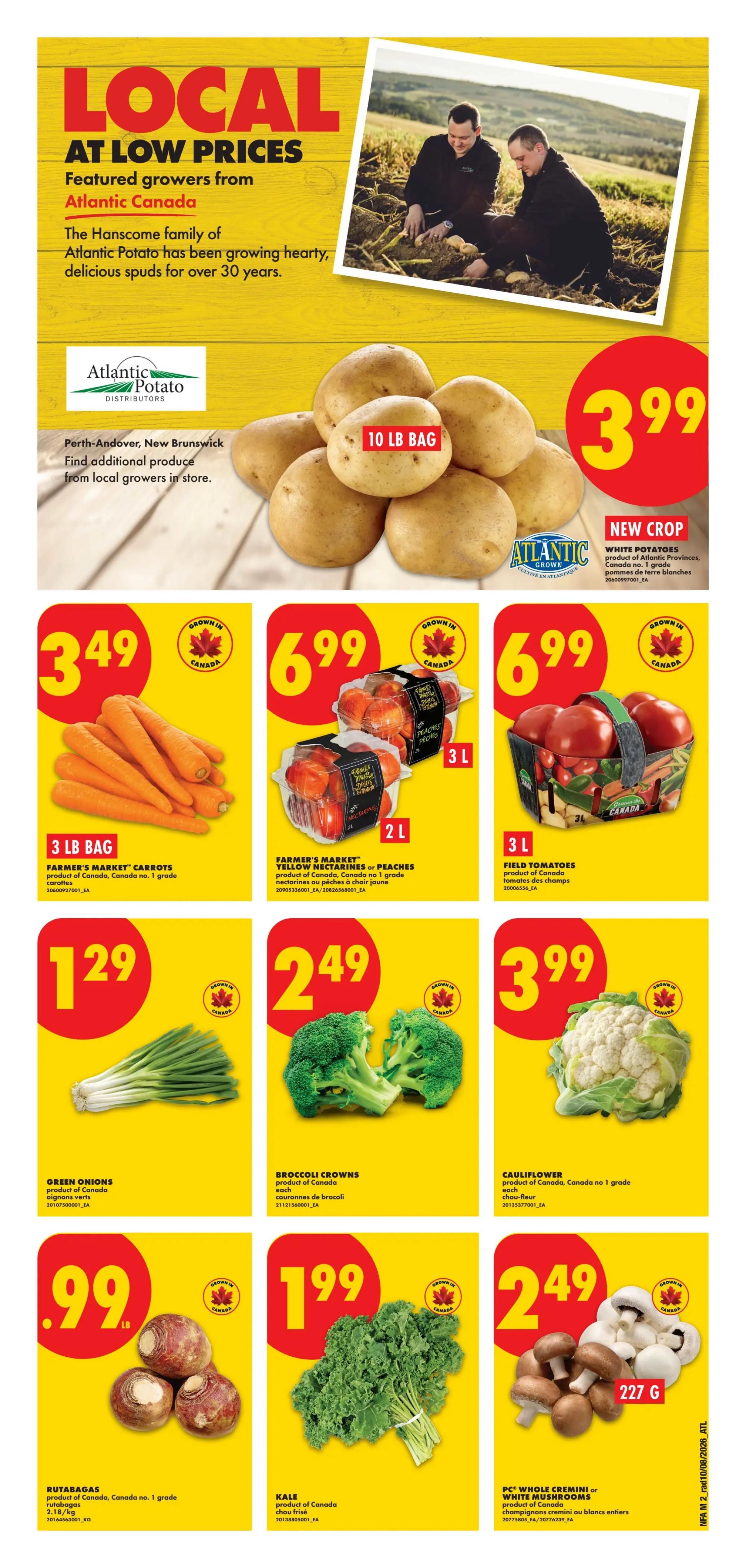 No Frills (Atlantic) Flyer August 13 to 19