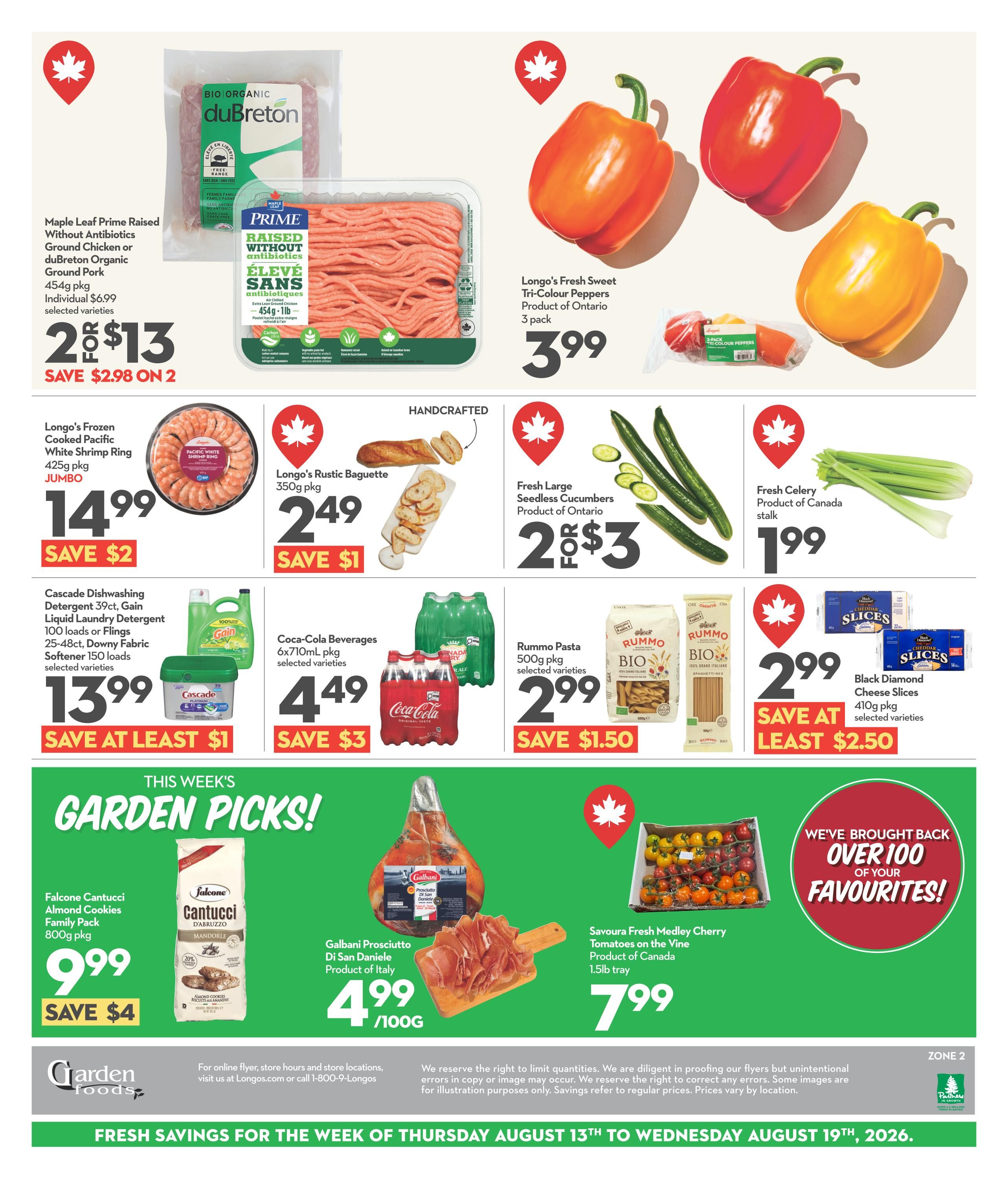 Garden Foods Flyer August 13 to 19