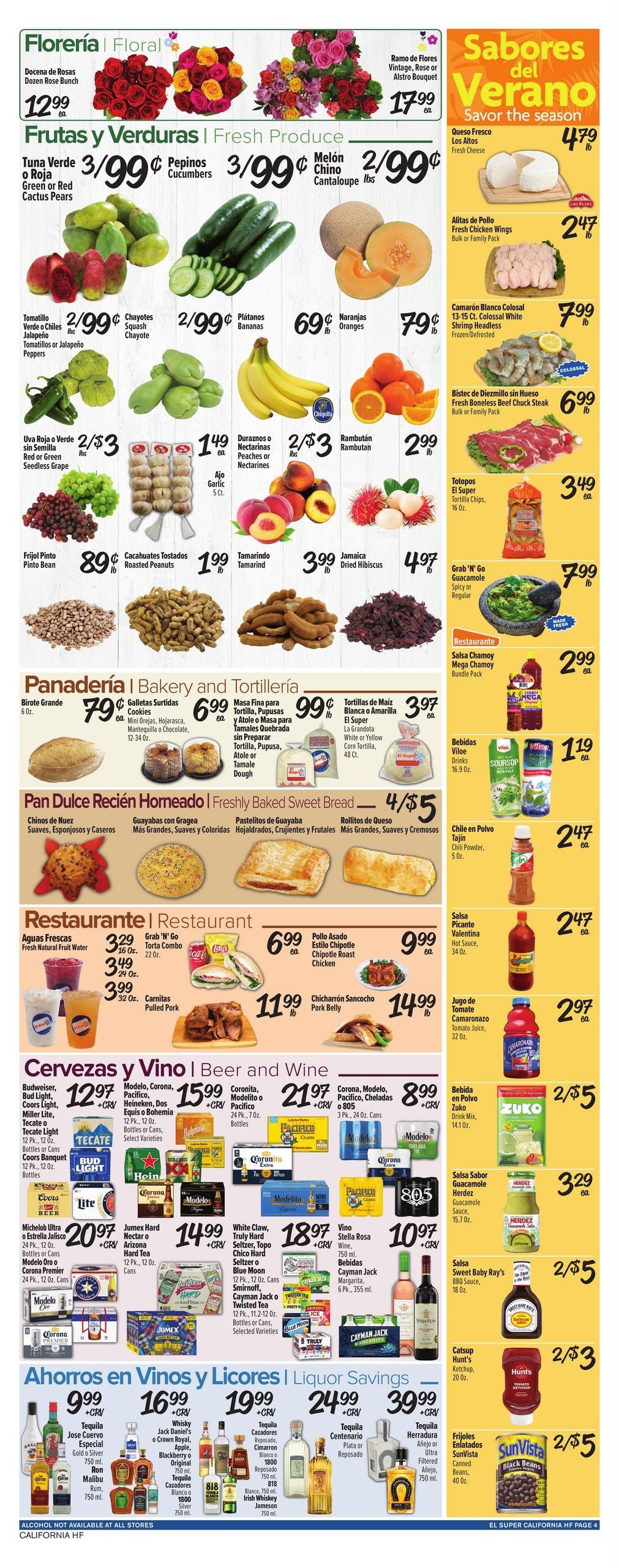 El Super (Alpine Area, CA) Weekly Ad August 12 - 18, 2026